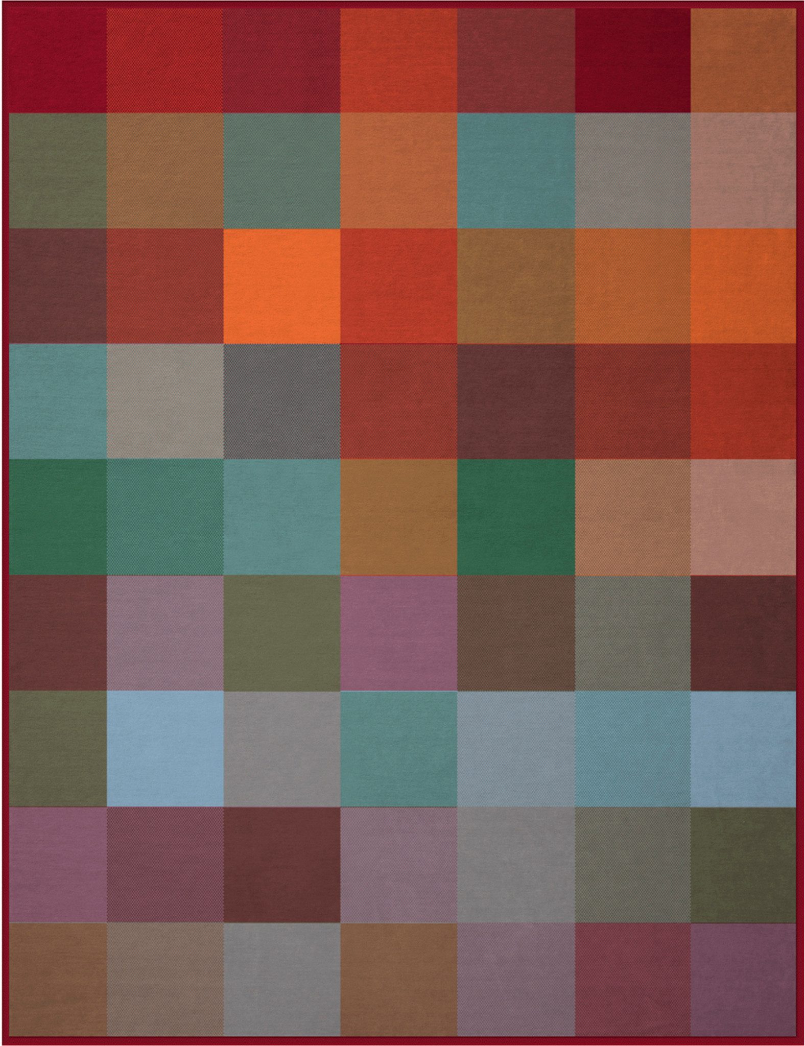 Wohndecke Kuscheldecke 'Colour-Woven' 150 x 200 cm Bunt, Biederlack