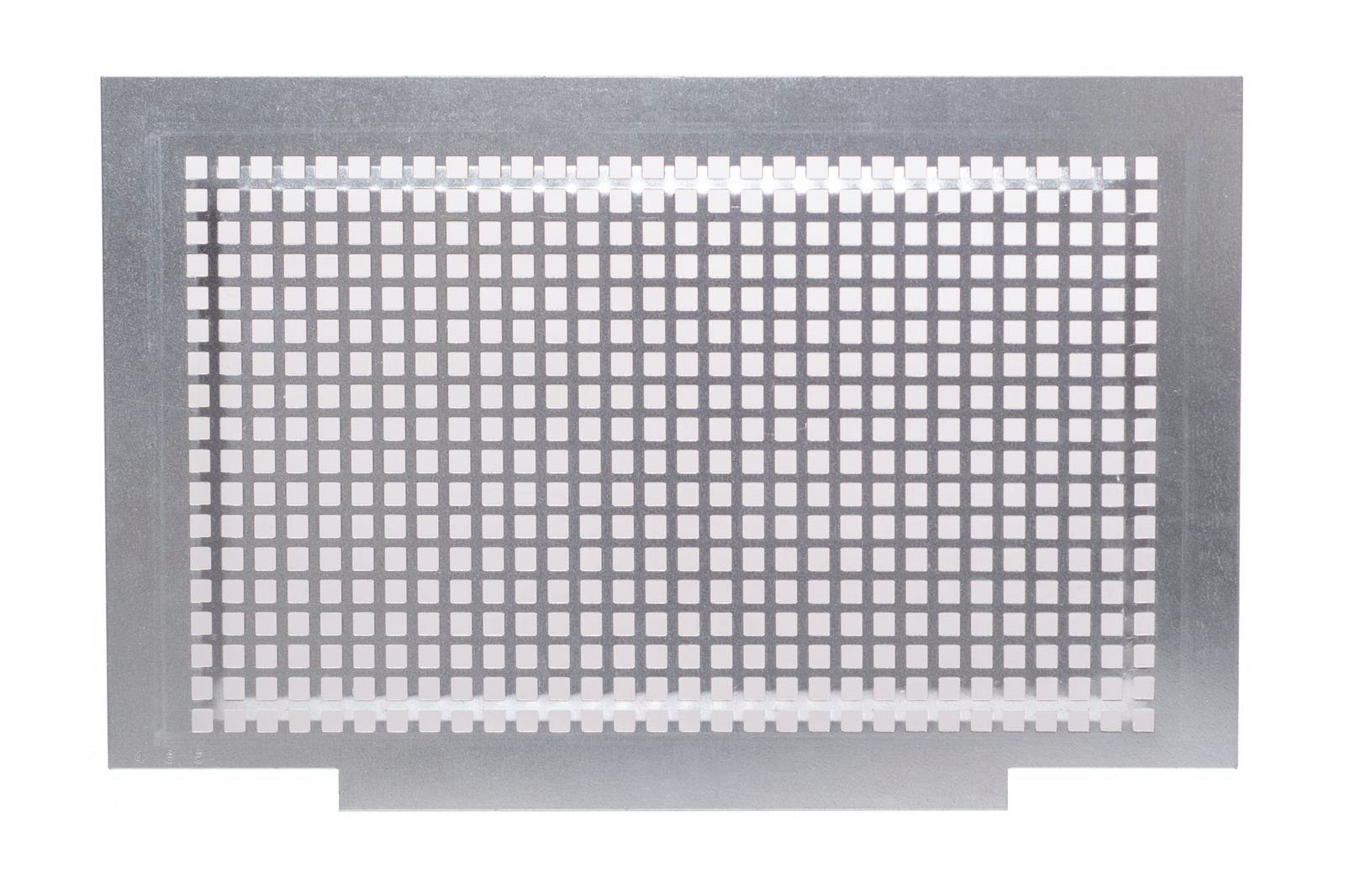 ACO Severin Ahlmann GmbH & Co. KG Kellerfenster Schutzgitter verzinkt für ACO Nebenraumfenster 60x40cm, 10x10mm Quadratlochung, einfache Montage, Laub- und Mäuseschutz
