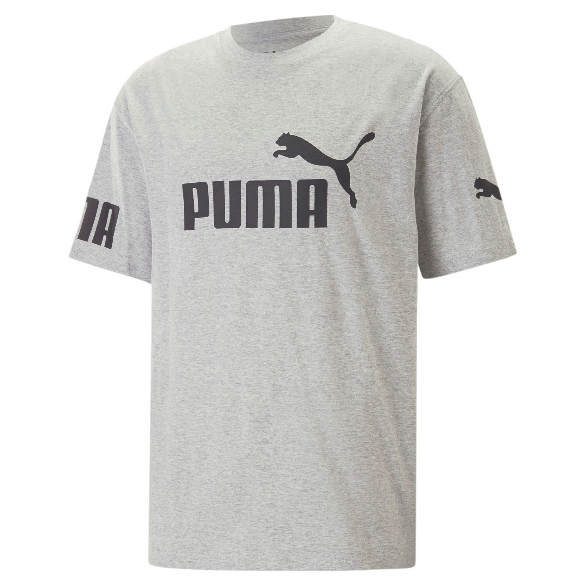 T-Shirt Puma Herren T-Shirt Power Colorblock Tee 673321