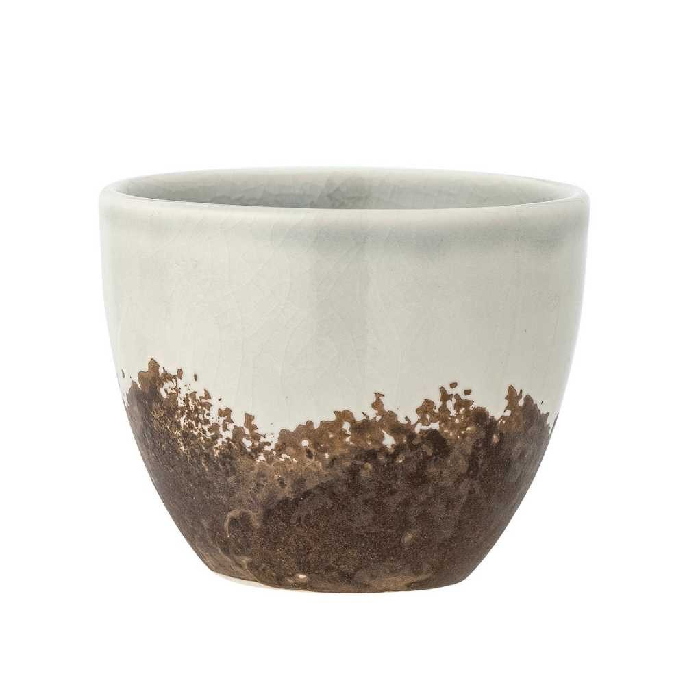 Bloomingville Becher Bloomingville Becher PAULA KLEIN Braun Weiß