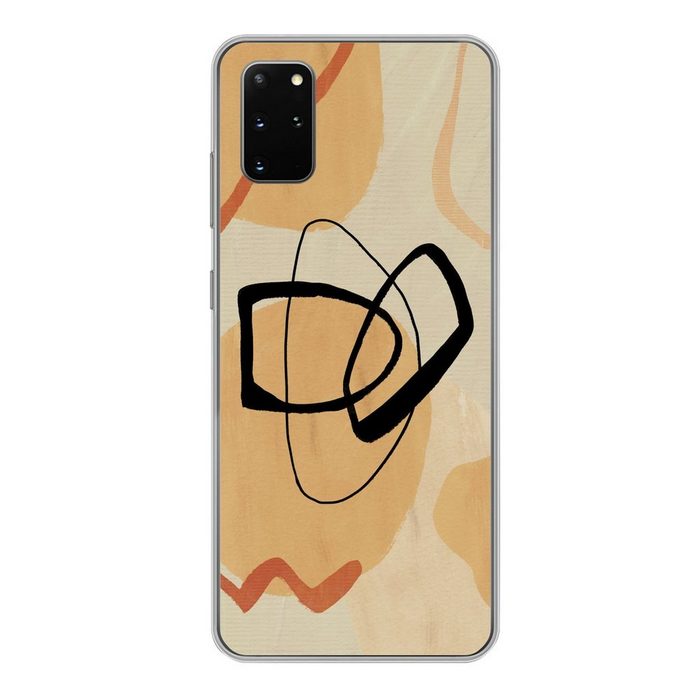 MuchoWow Handyhülle Kunst - Geometrische Formen - Abstrakt Phone Case Handyhülle Samsung Galaxy S20 Plus Silikon Schutzhülle