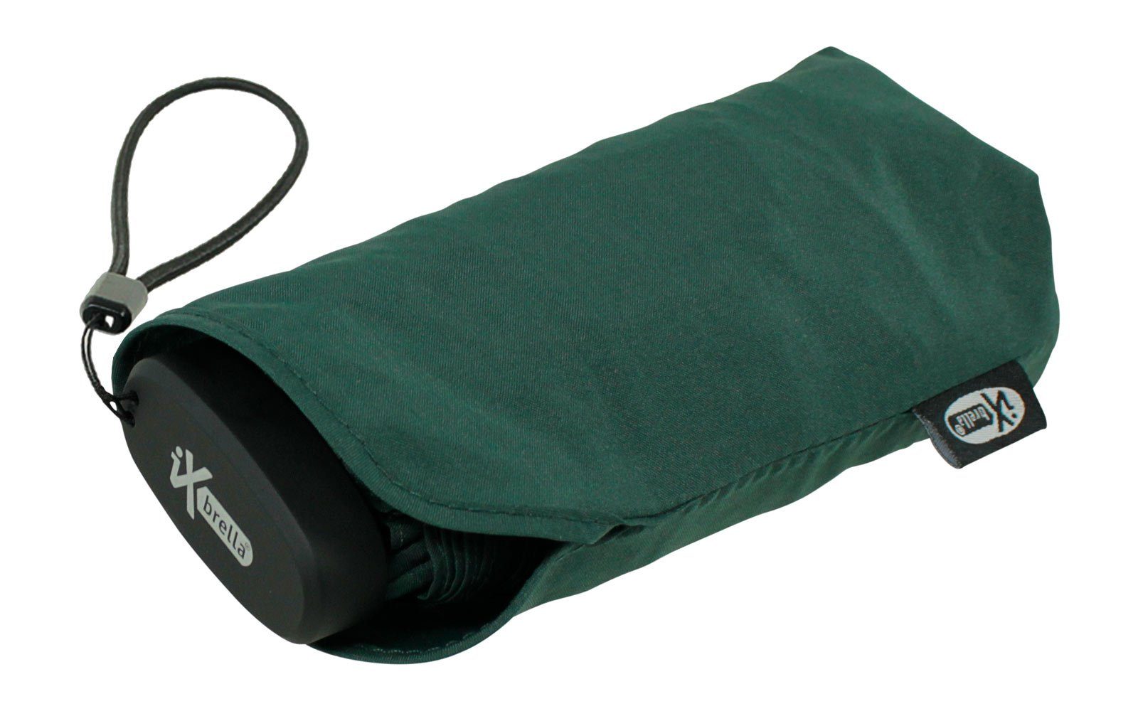 dunkelgrün 15 Schirm im cm Taschenregenschirm Format, Mini winziger Ultra ultra-klein Handy iX-brella