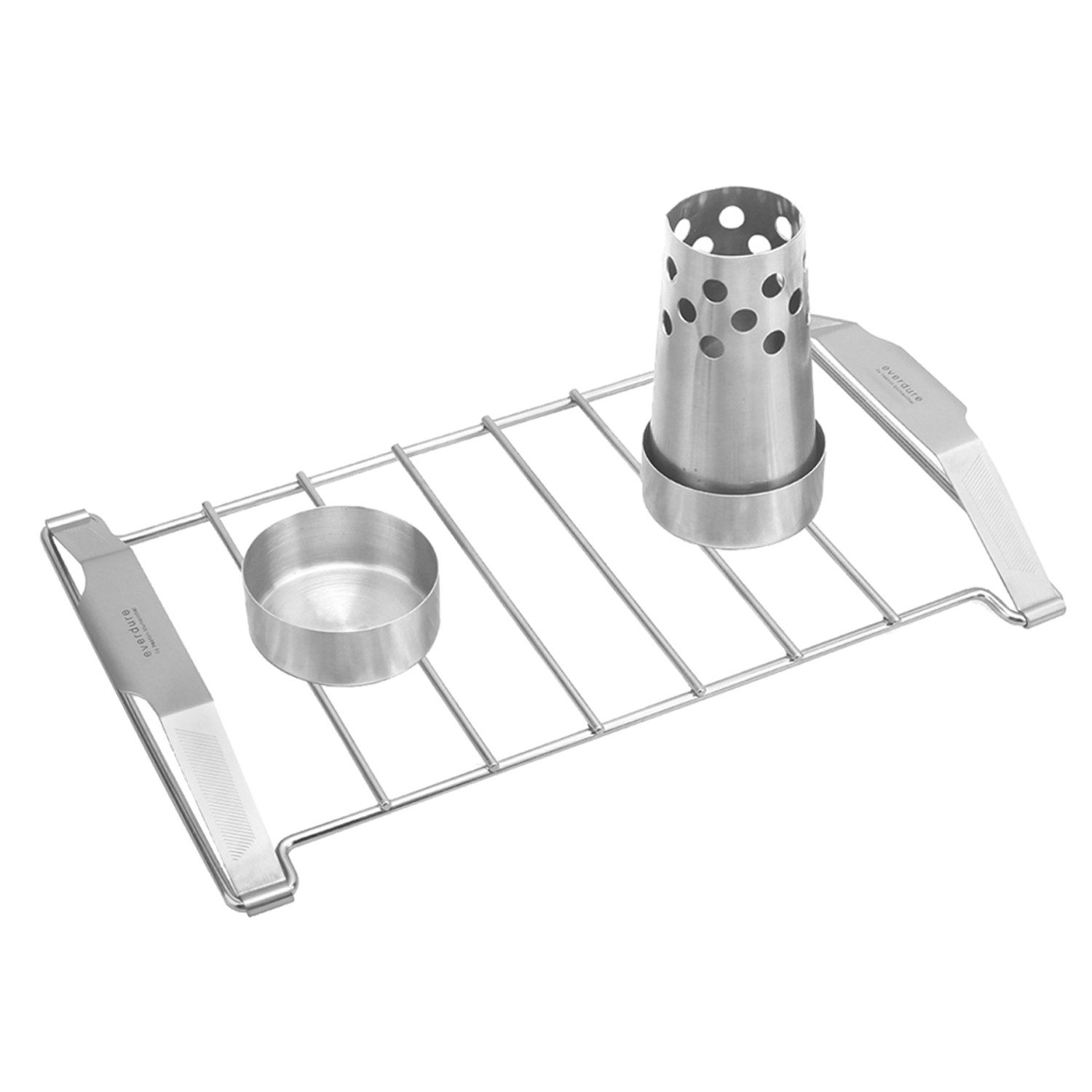 EVERDURE Holzkohlegrill Everdure Geflügelhalter Quantum Steel Serie passend für 4K