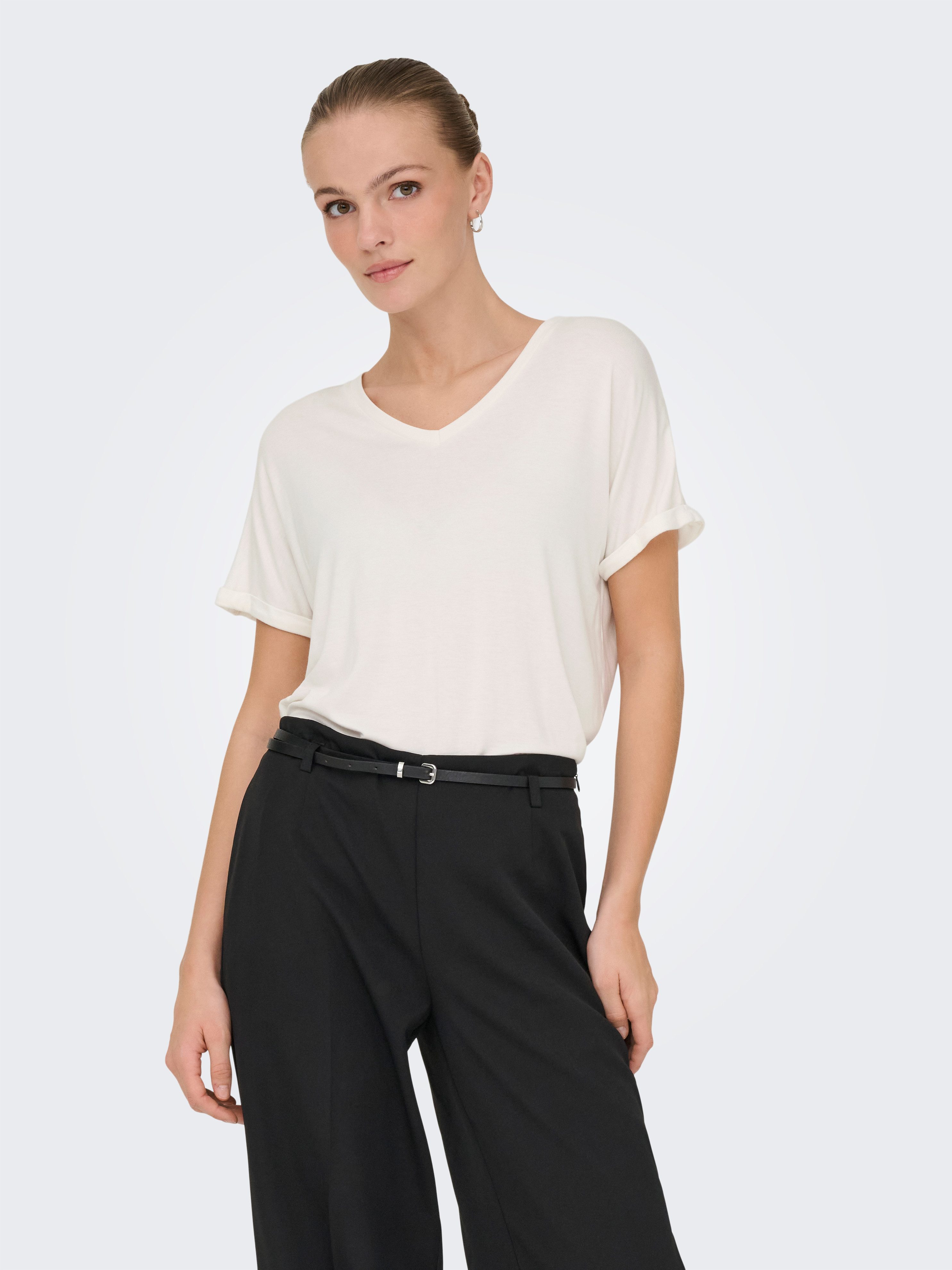 JDY T-Shirt JDYSISSY S/S V-NECK TOP JRS DIA günstig online kaufen