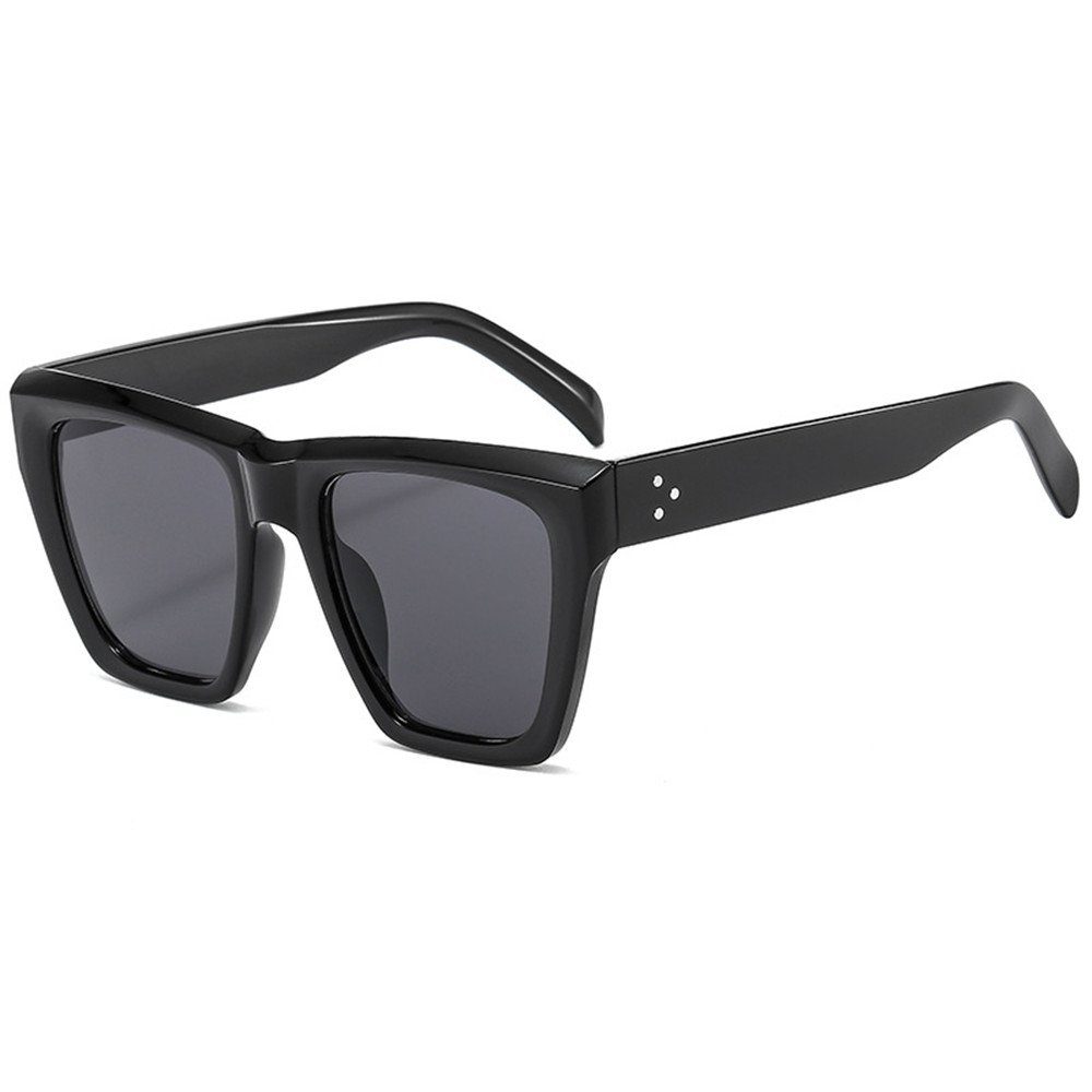 XDeer Sonnenbrille Sonnenbrille Damen Retro,Übergroße Quadratische Sonnenbrillen Style Trendy