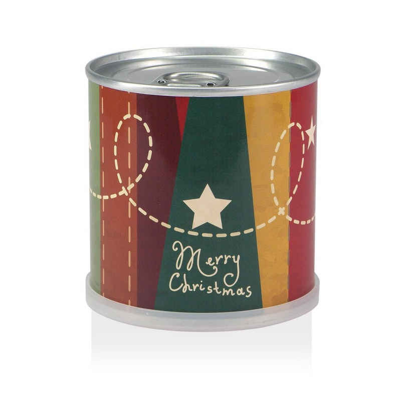 MacFlowers® Anzuchttopf Weihnachtsbaum in der Dose - Geschenk zu Weihnachten - nostalgische Sterne von MacFlowers