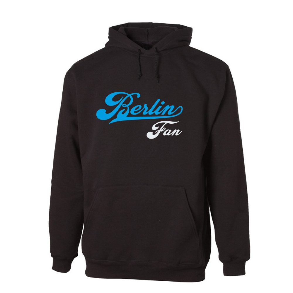 G-graphics Hoodie Berlin Fan (blau) Unisex Pullover mit einem Motiv für den echten Fan