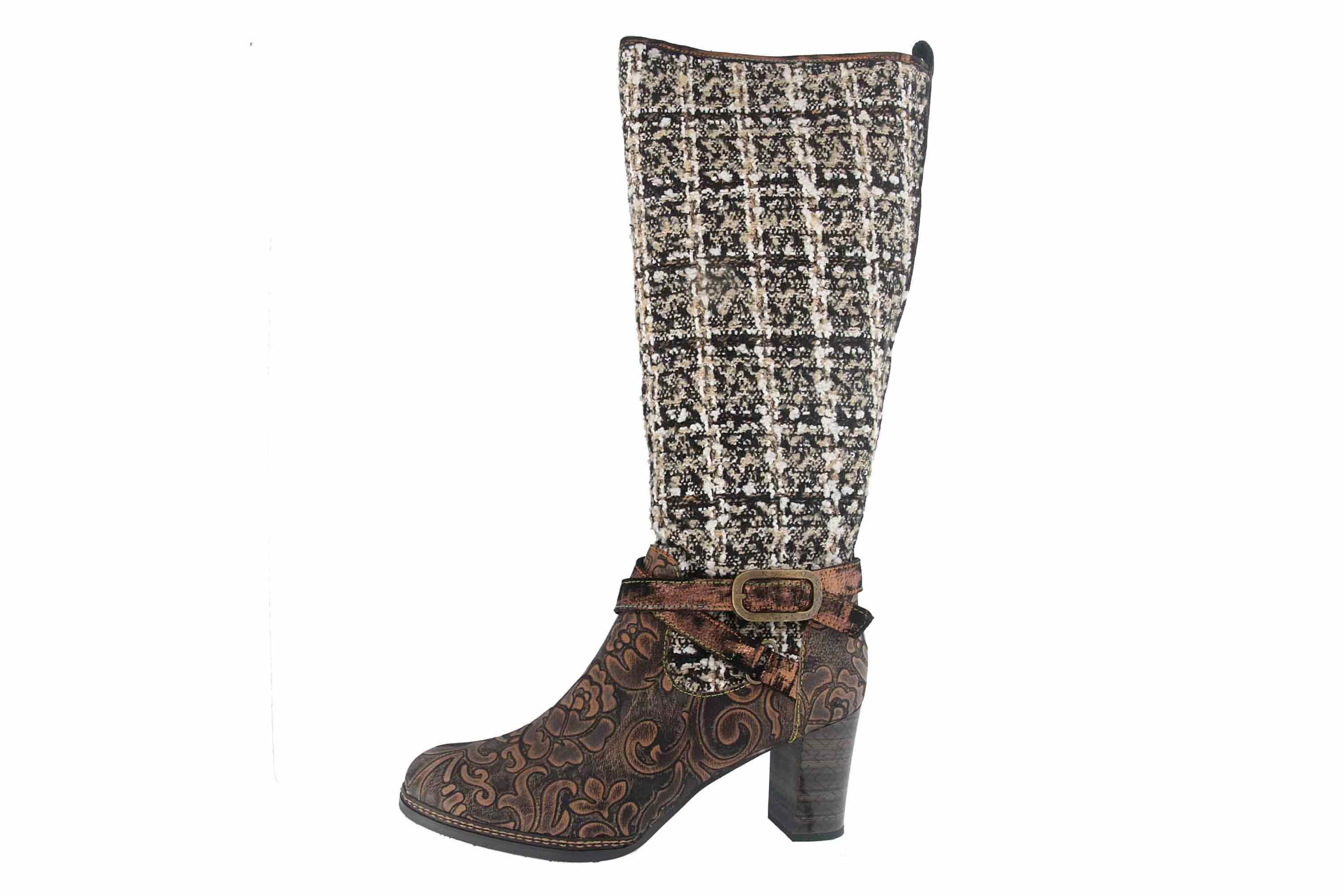 Spring Step TWEED-BRM Stiefel
