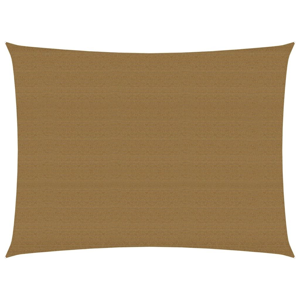 furnicato Sonnensegel 160 g/m² Taupe 2x3 günstig online kaufen