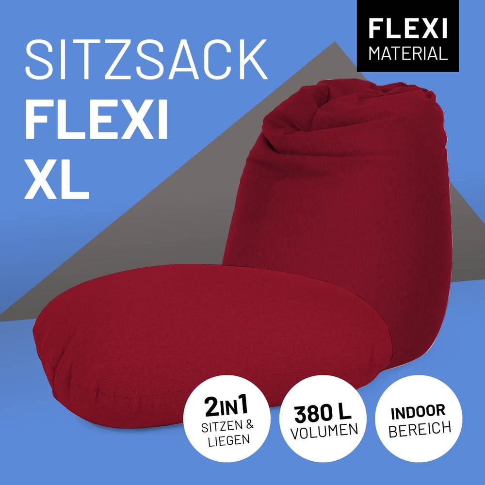 Lumaland Sitzsack Flexi Comfort, Bodenkissen Lounge 250l & 300l Bean Bag günstig online kaufen