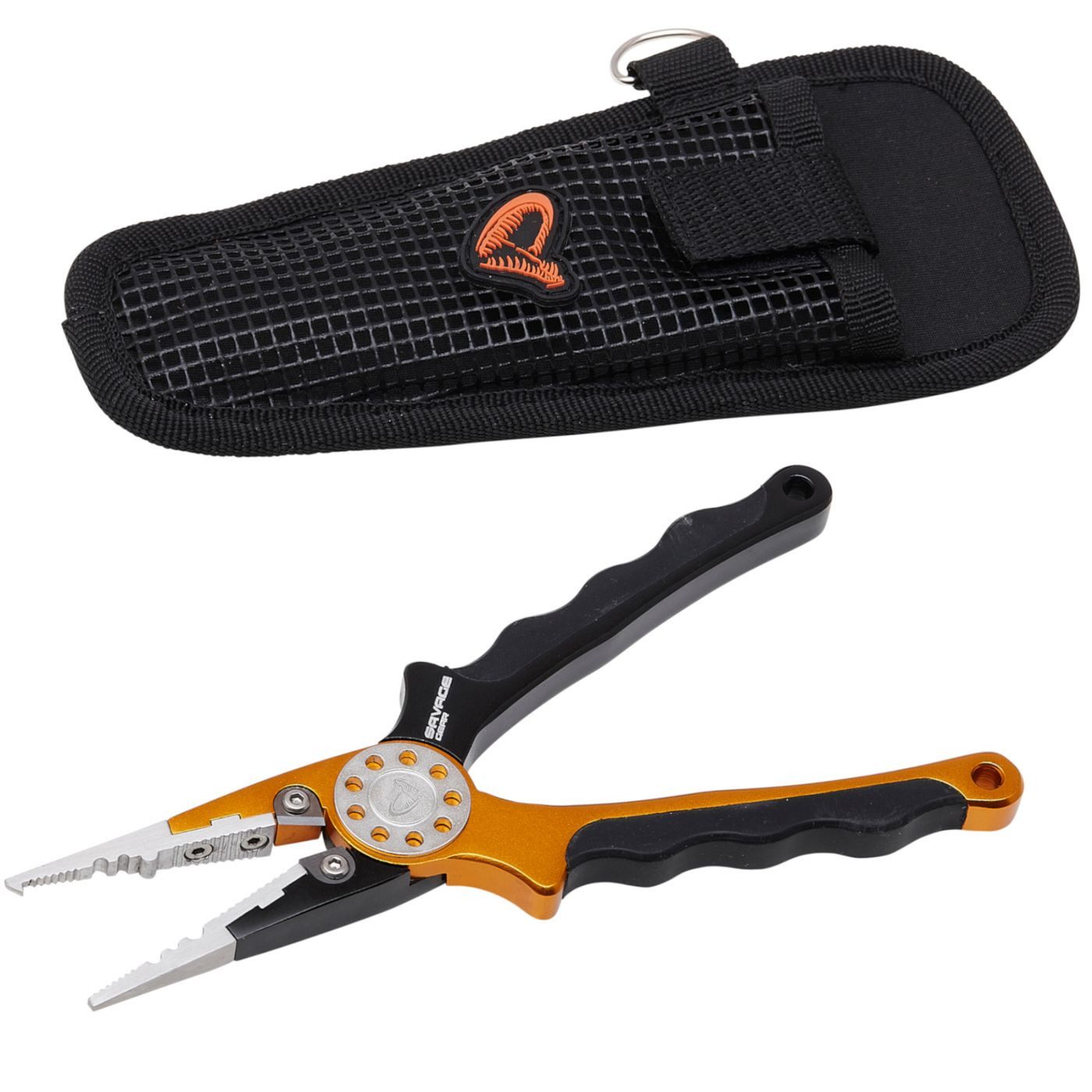 Angelhakenauslöser Savage Gear 17,5cm Alu Pro Pliers - Multitool Angelzange