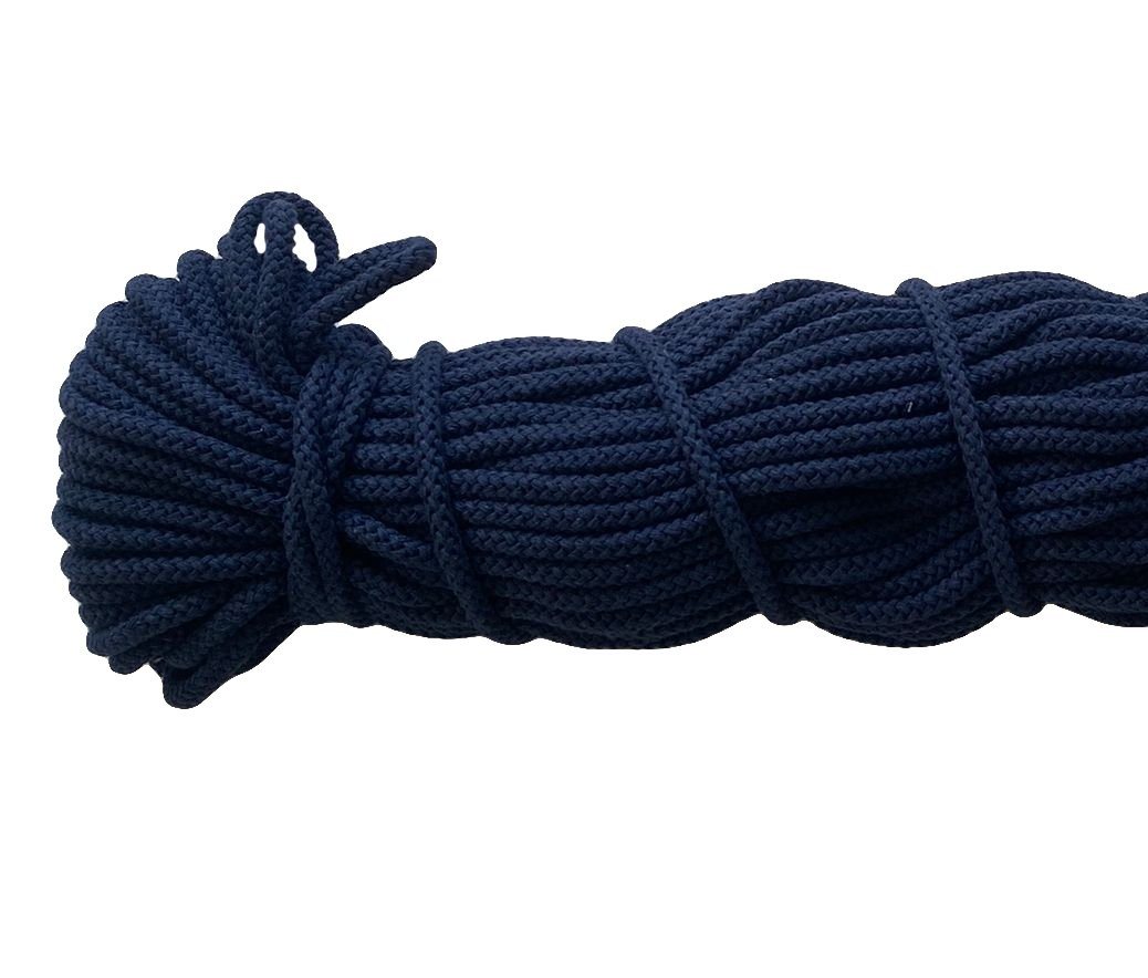 Thumbnail - Mississhop Kordel Baumwollkordel 8 mm I 50 m 100% Baumwolle Seil Kordel