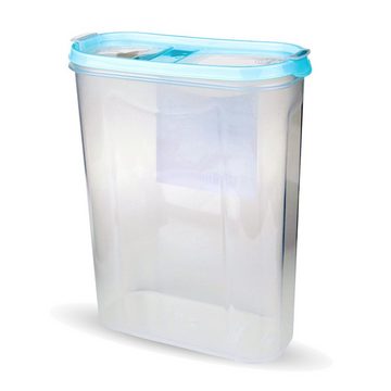 Bestlivings Vorratsdose Müslispender 1,4L - 4,5L, Kunststoff, (3-tlg., 2,8 Liter (7cm x 16,5cm x 24cm), Schüttdose für Lebensmittel, Vorratsbehälter Set - Frischhaltedosen