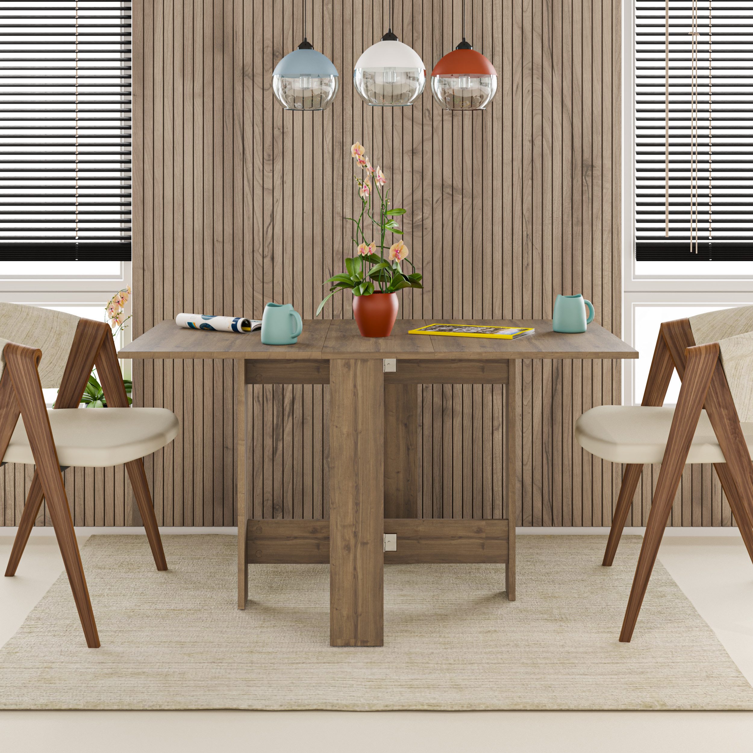 Decortie Esstisch Artemio, 76 x 73 x 130 cm