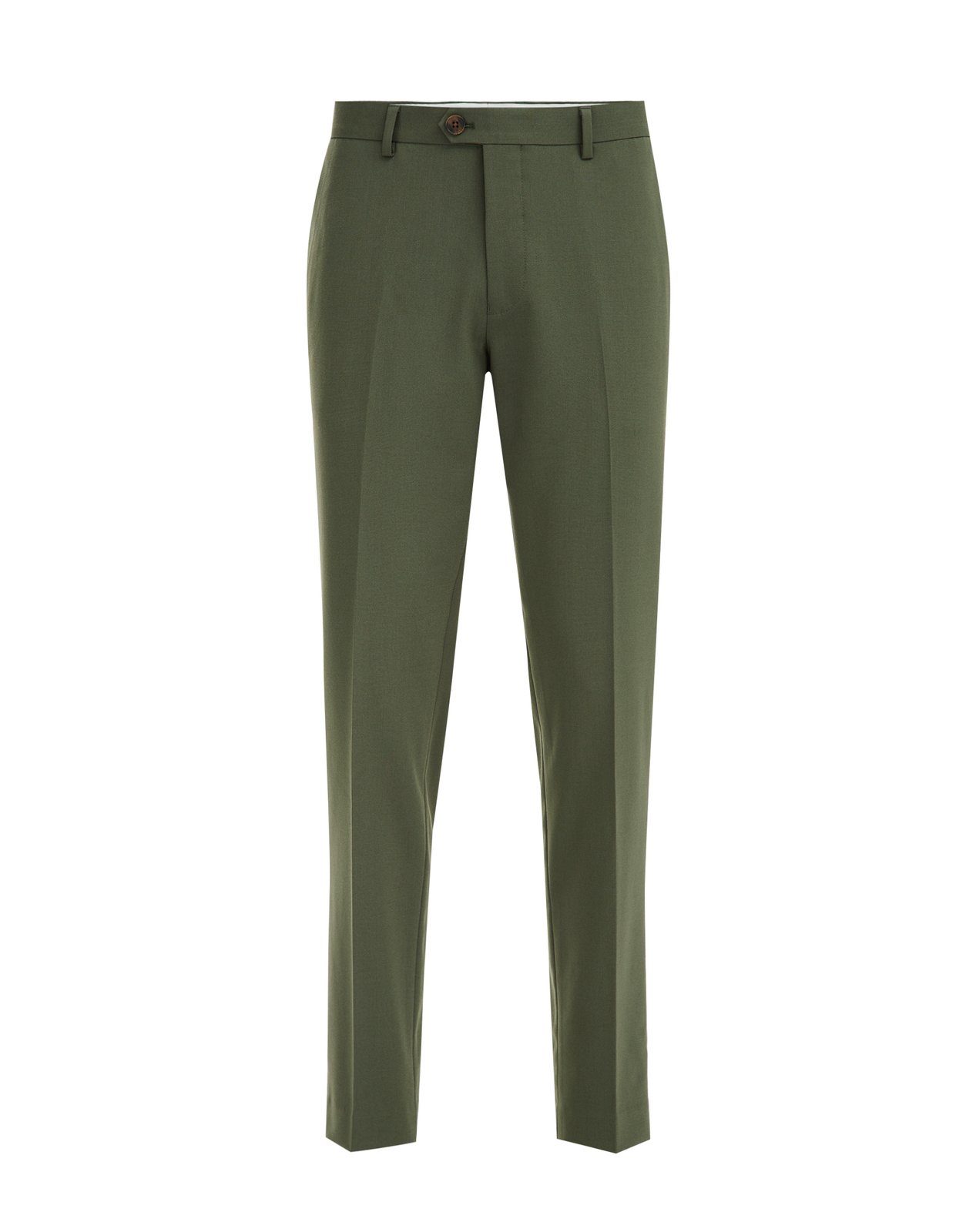WE Fashion Anzughose (1-tlg) Armeegrün