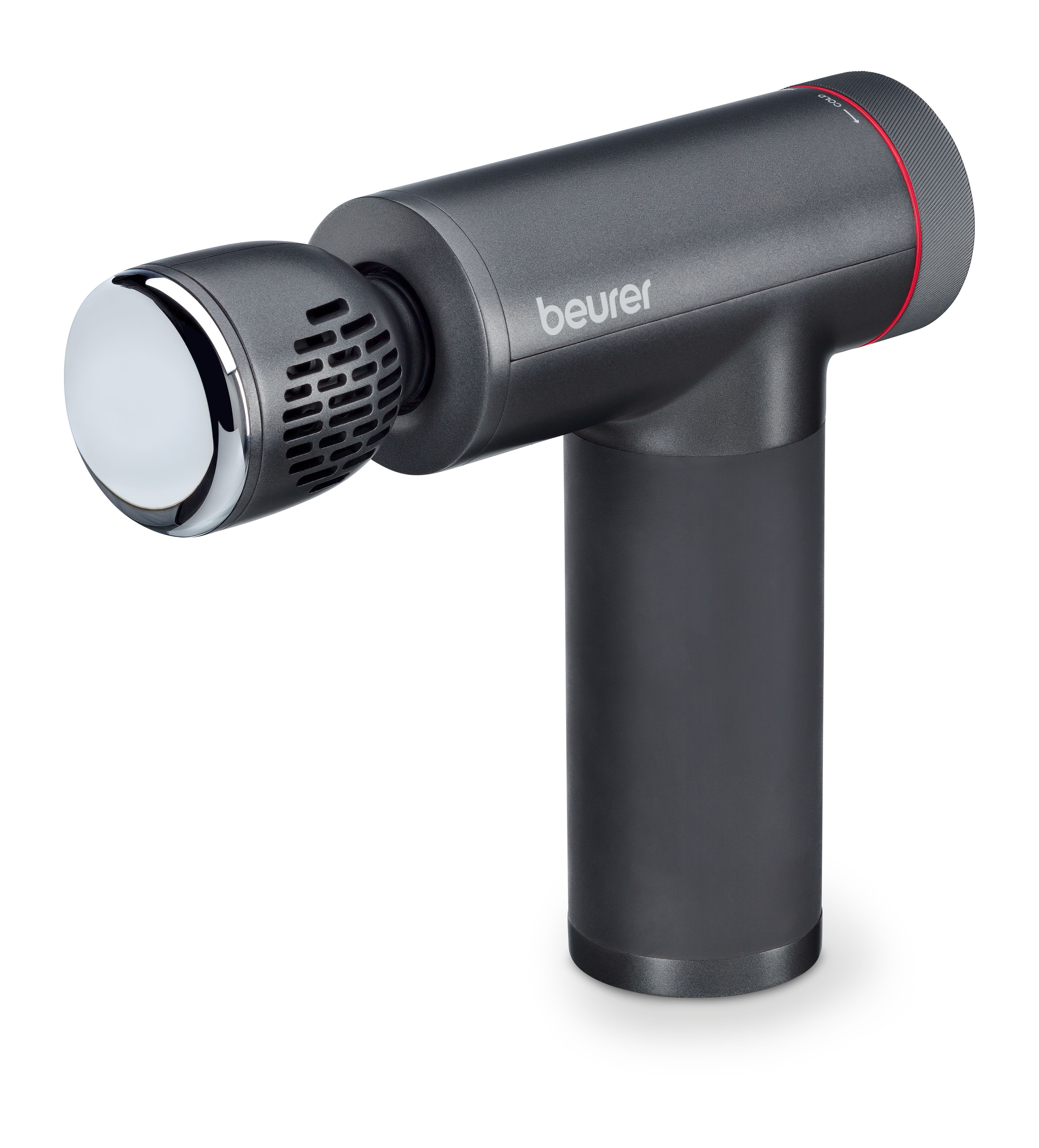 BEURER Massagepistole MG 195 Hot & Cold, mit Wärme- und Kältefunktion, Kraftvolle Triggerpunktmassage gegen Verspannungen und Schwellungen