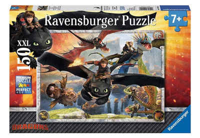 Ravensburger Puzzle Drachenzähmen leicht gemacht, 150 Puzzleteile, Made in Germany, FSC® - schützt Wald - weltweit