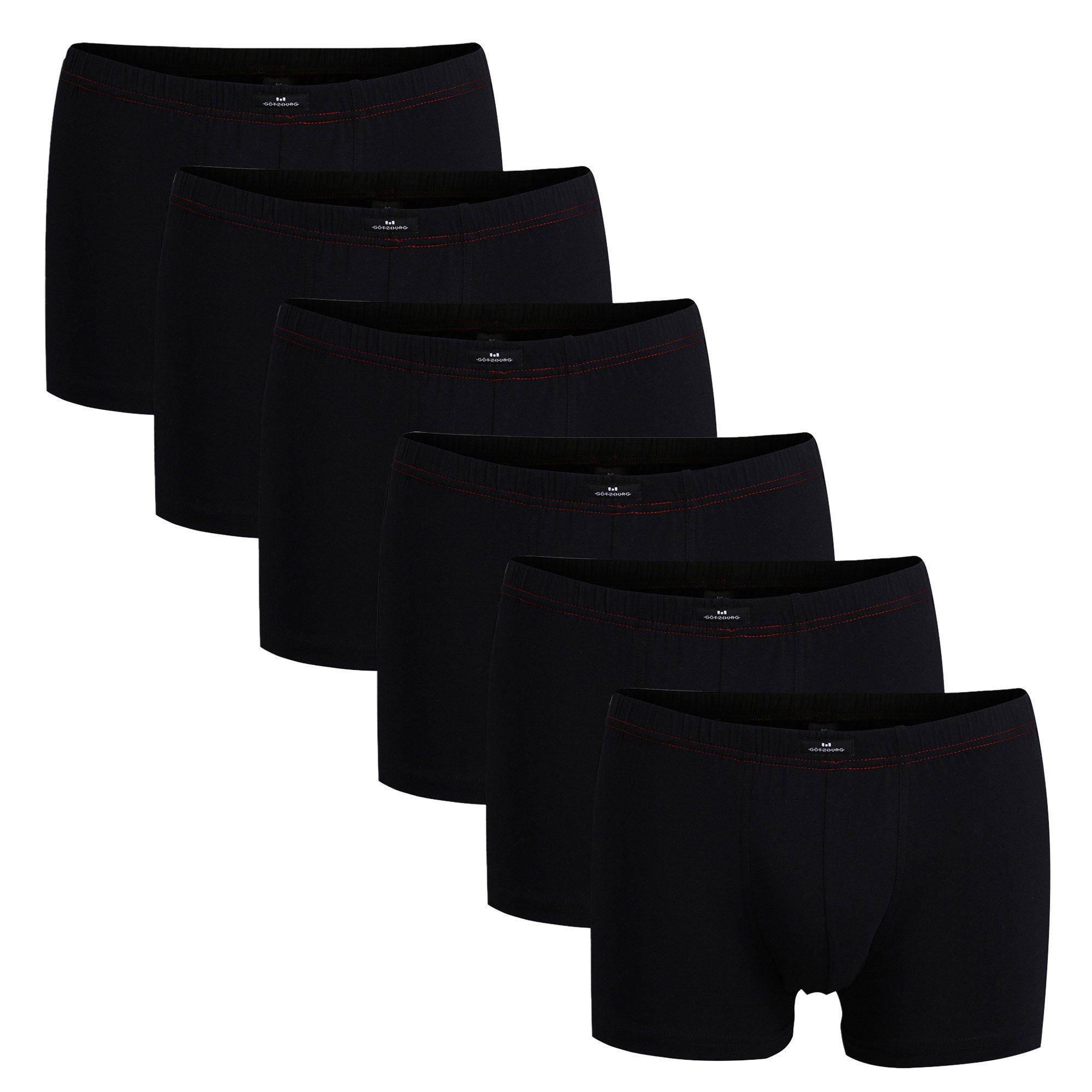 Boxer Herren Boxershort 6er Pack Baumwolle