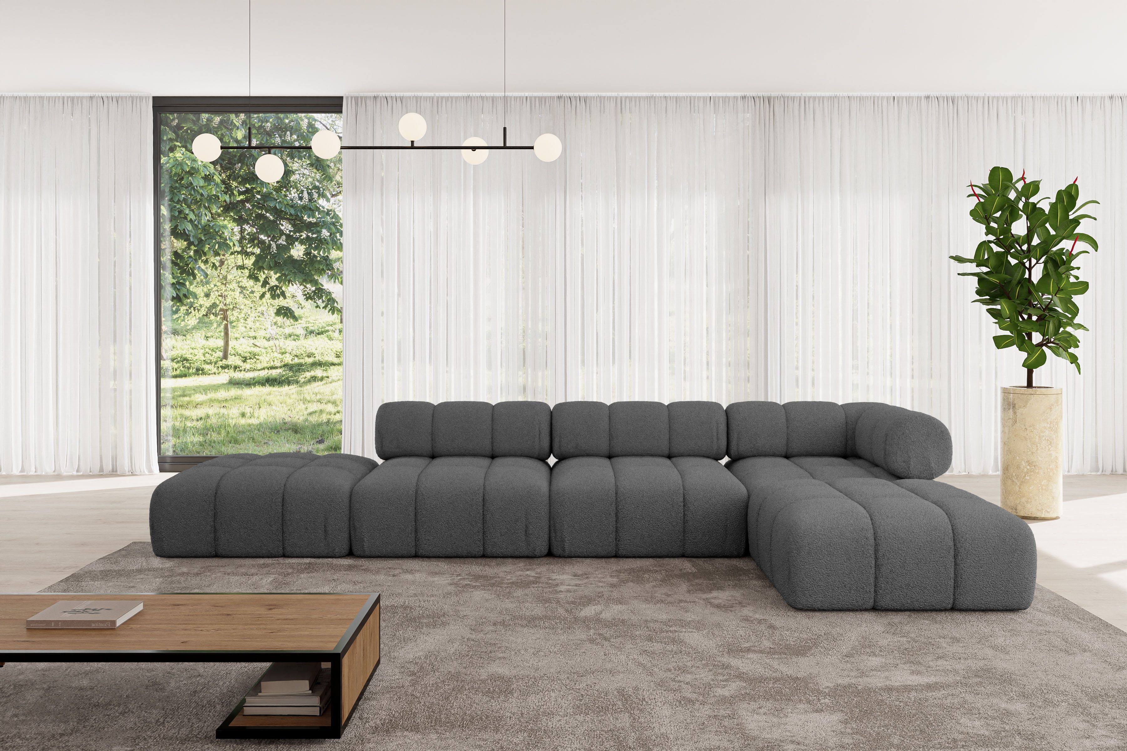 ALTDECOR Ecksofa Kerru-L2, Sofa Praktische Bequeme günstig online kaufen