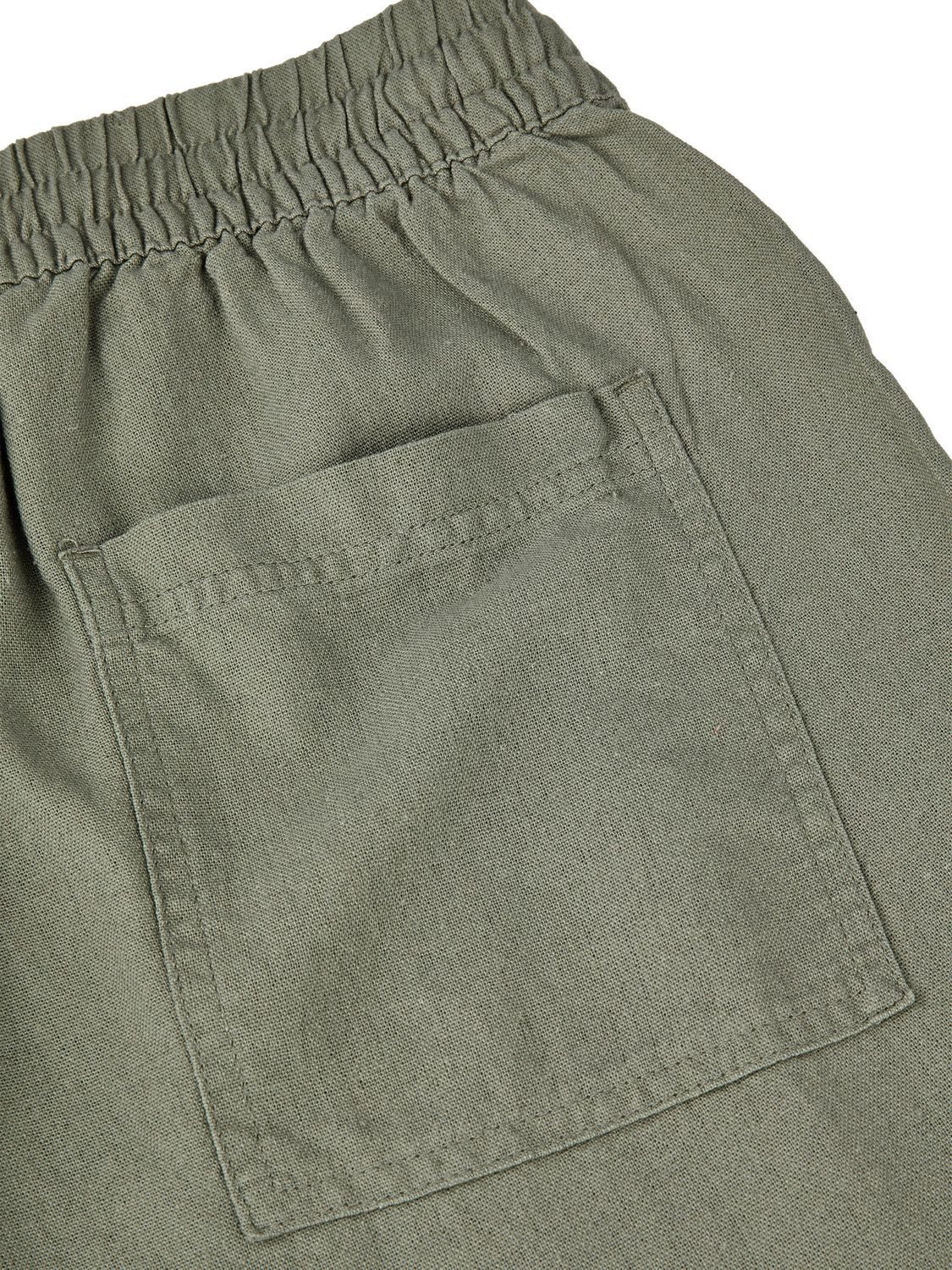 DENIMFY Chinohose Damen Leinenhose DFLinda Regular Fit Sommer Freizeithose mit Taschen – Bild 4 von 4