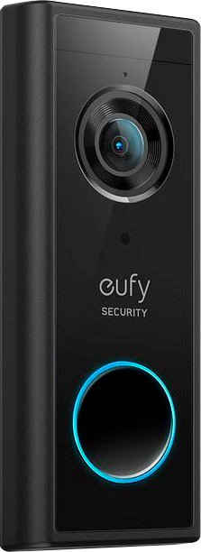 EUFY Black Video Doorbell 2K (Battery-Powered) Add on only Smart Home Türklingel (Außenbereich)