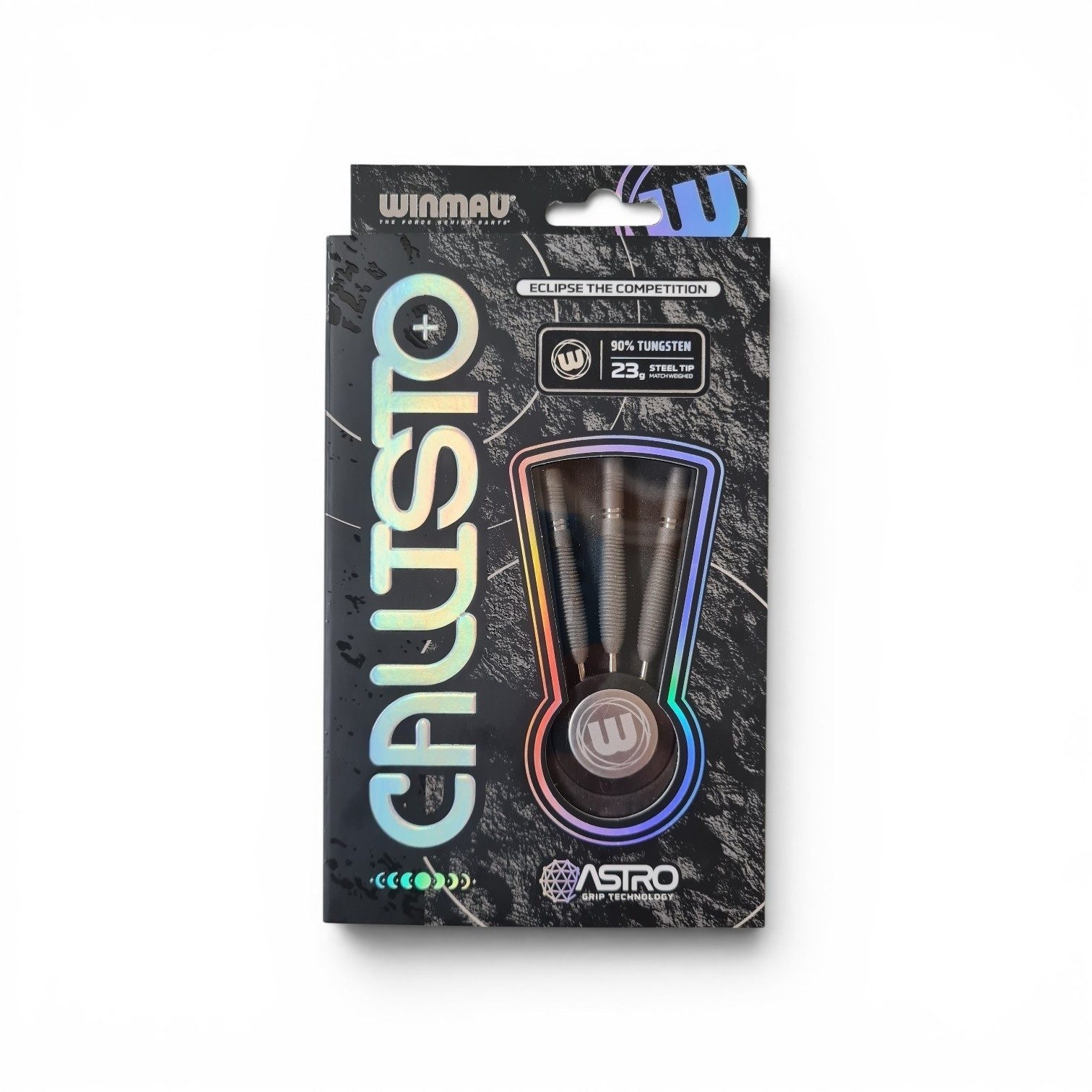 Winmau Dartpfeil Winmau Steeldarts Callisto 02, 90% Tungsten, 23g, Grau