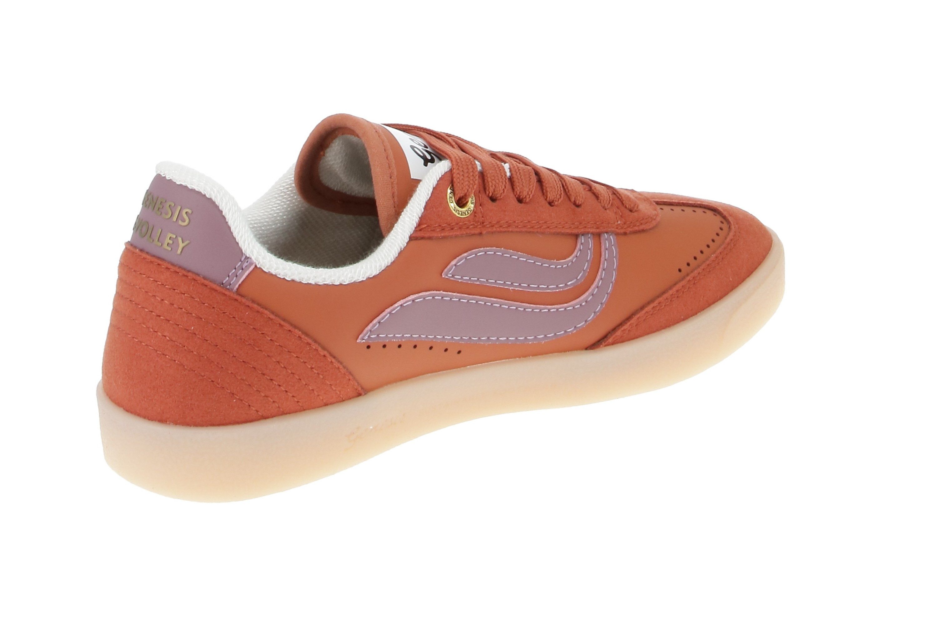 Genesis Footwear 1005433 G-Volley Soft Color Serial Ginger-Lavender Sneaker
