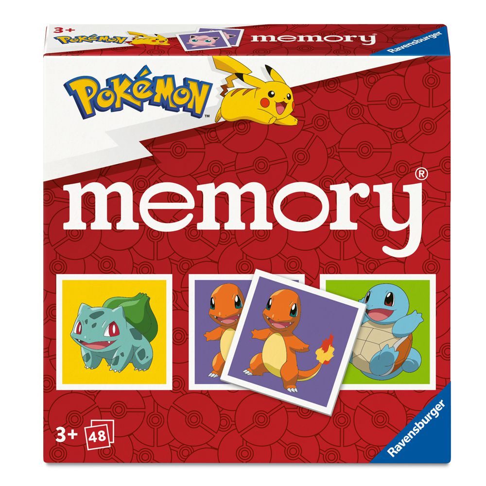 POKÉMON Spiel Mini Memory® 48 Bildkarten Pokemon Ravensburger Legespiel, Memory
