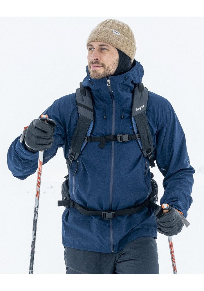 Bergans Wanderrucksack Rabot Daypack 34 M/L (komfortables Tragesystem) blau/dunkelgrau