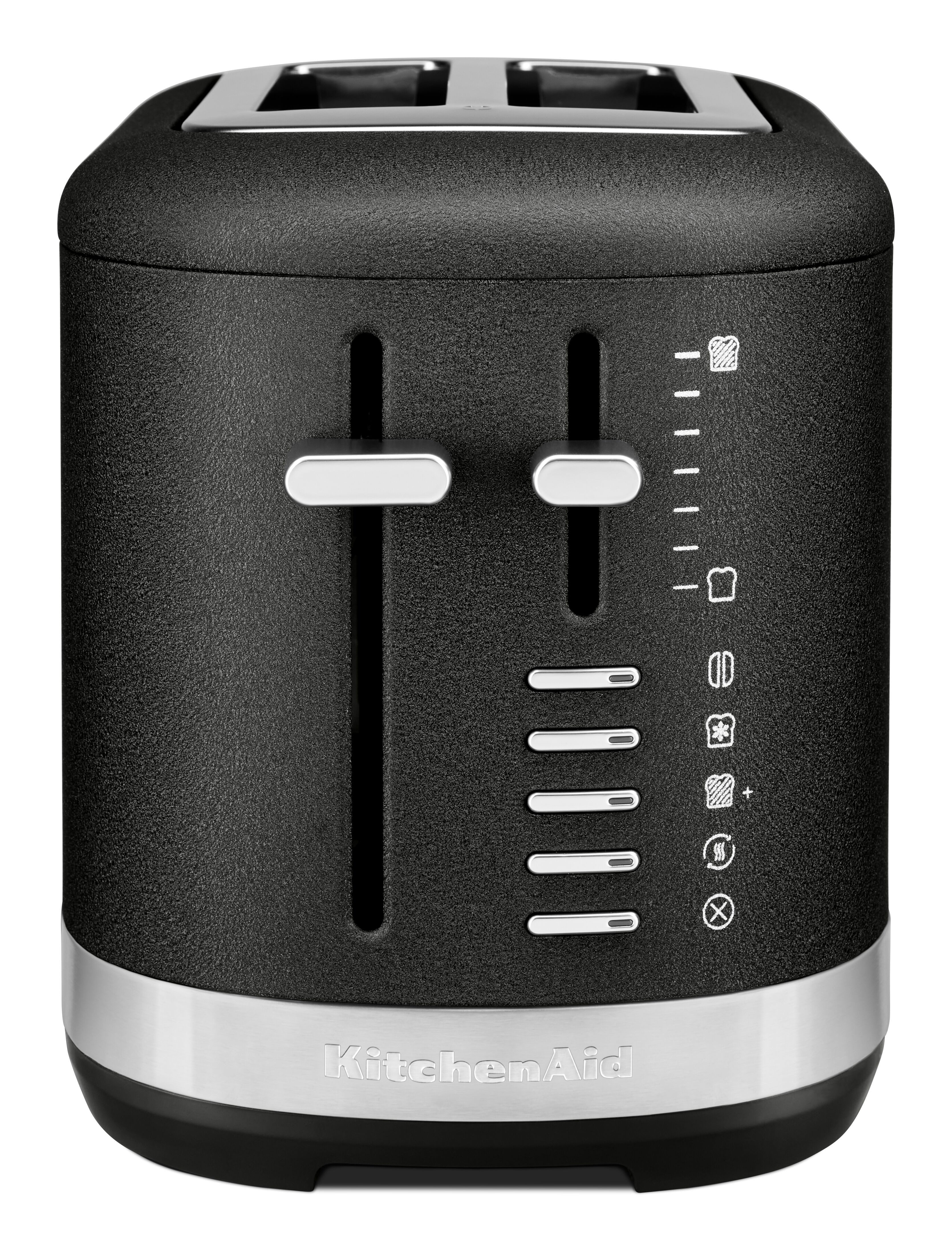 KitchenAid Toaster 5KMT2109EBK Gusseisen Schwarz, 2 Schlitze, für 2 Scheiben, 980 W