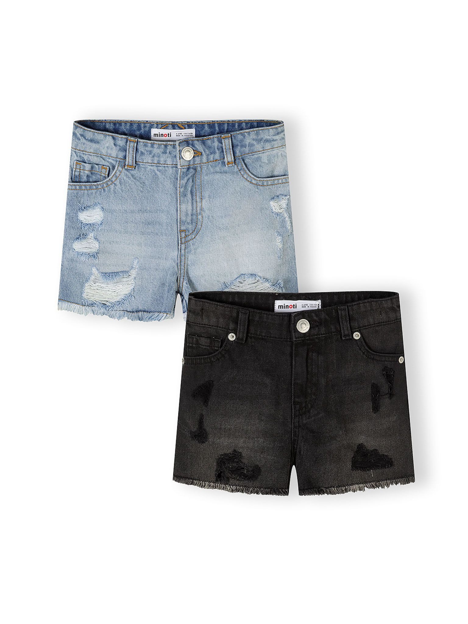 MINOTI Jeansshorts (2-er Pack)