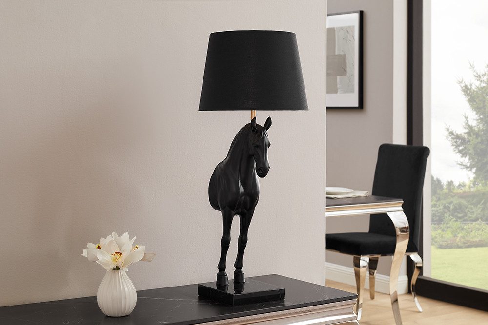 riess-ambiente Tischleuchte BLACK BEAUTY 75cm schwarz gold · Tischleuchte m günstig online kaufen