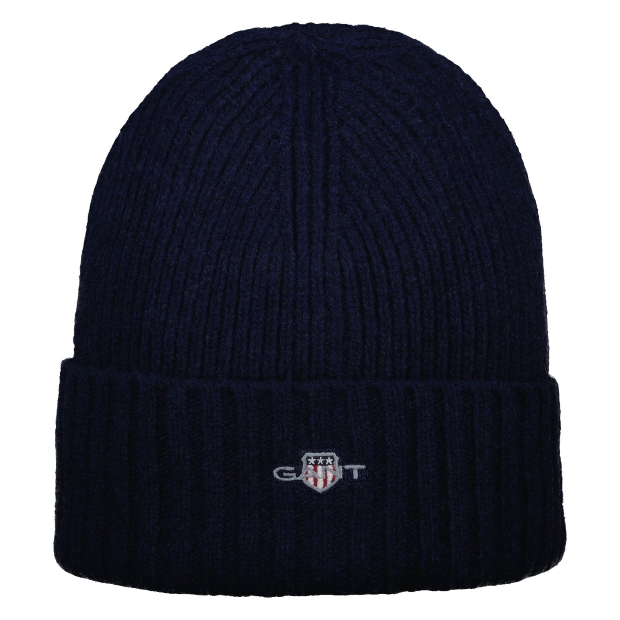 Gant Beanie Unisex Mütze Wolle SHIELD WOOL BEANIE
