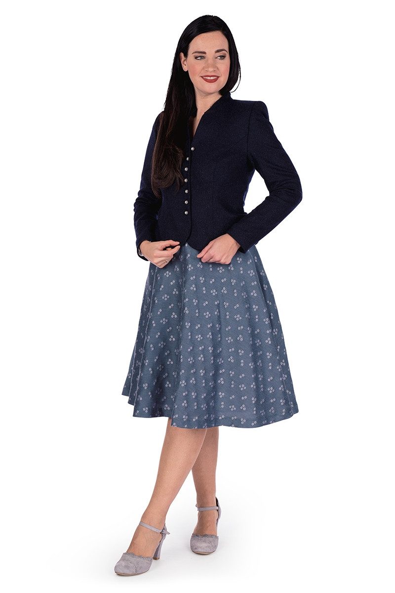 Hammerschmid Trachtenjanker Trachtenjacke Damen - MALLNITZ - dunkelblau