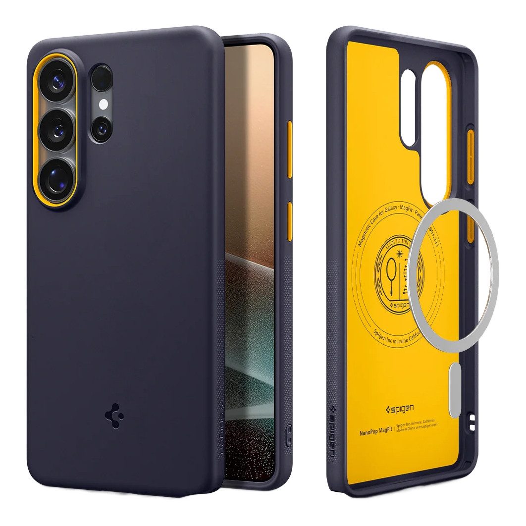 Spigen Backcover Spigen Nano Pop MagFit Backcover Samsung Galaxy S26 Ultra - Blueberry