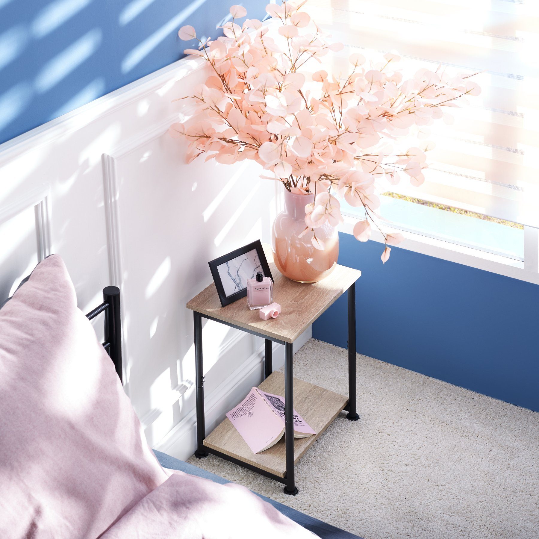 tectake Beistelltisch Couchtisch Yonkers 38,5x30x51,5cm (1-St., 1 tlg), Mar günstig online kaufen