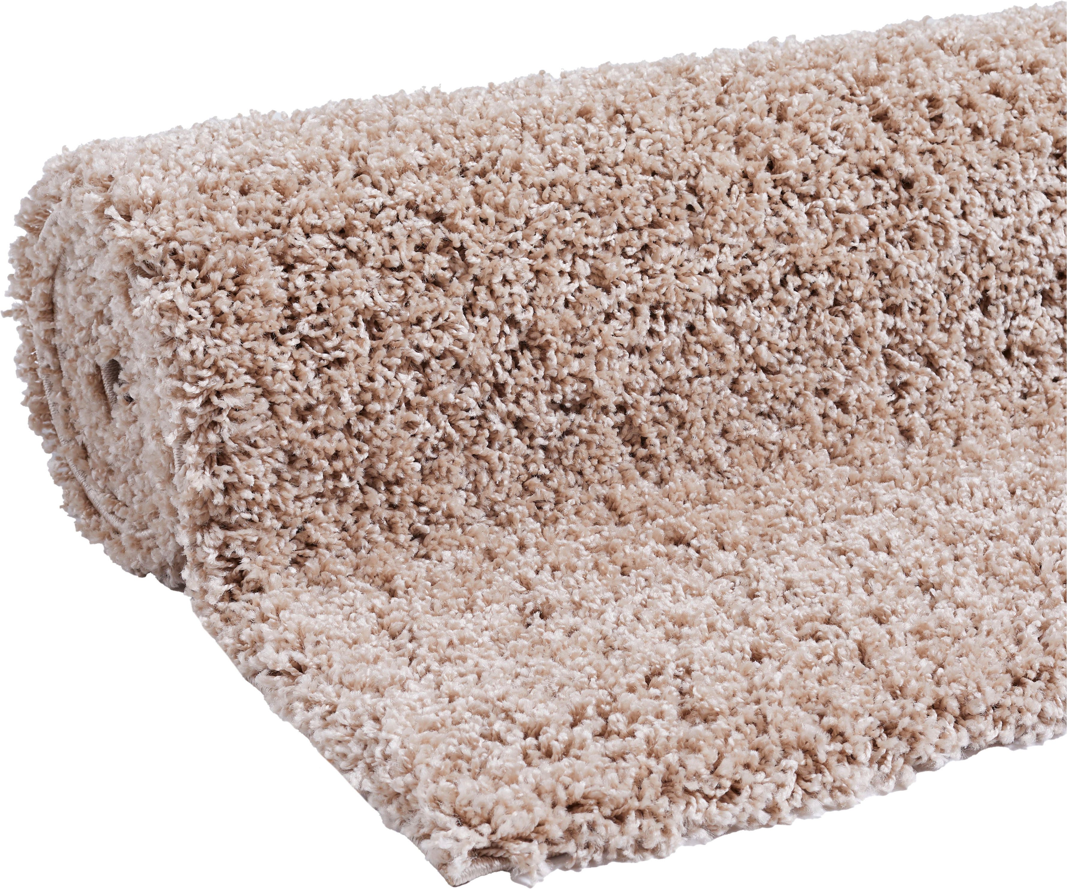OTTO home Hochflor-Teppich Viva Shaggy, in Standard- und Premium-Qualität, 30 mm oder 45 mm Höhe, rechteckig, Uni Farben, einfarbig, weich, kuschelig, Läufer, K – Bild 4 von 5