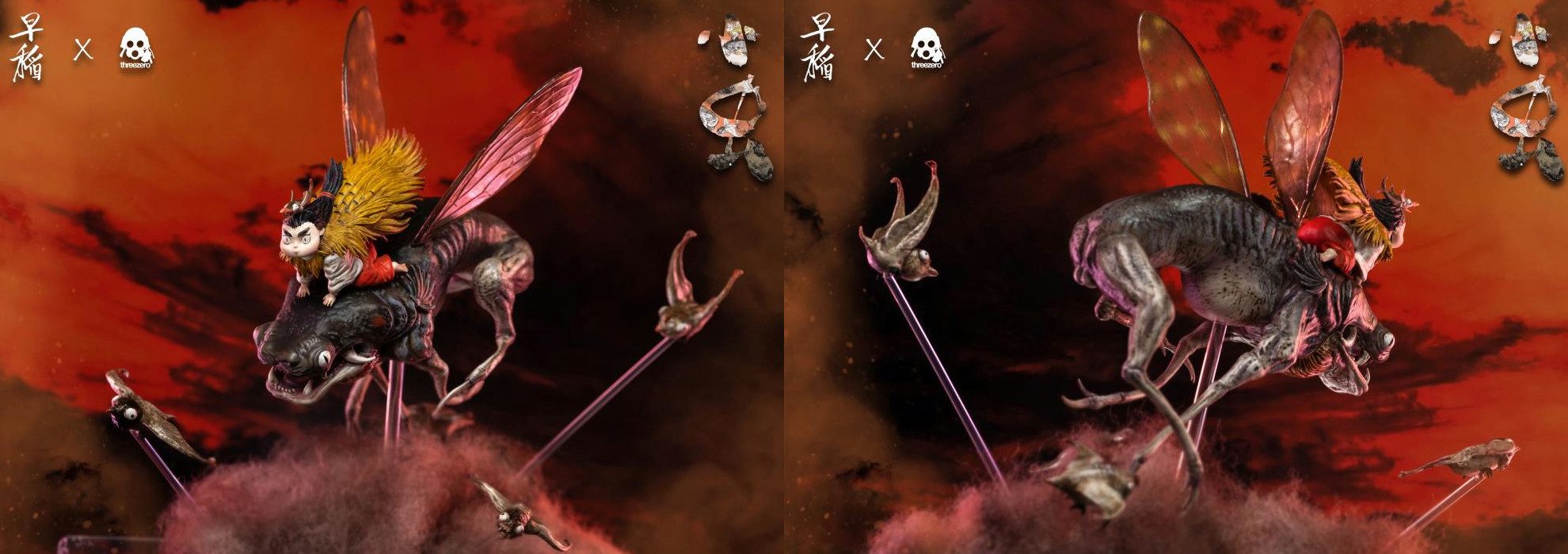 ThreeZero Sammelfigur ZAO DAO LITTLE BUGS 1/6 SCALE STATUE RETAIL VERSION