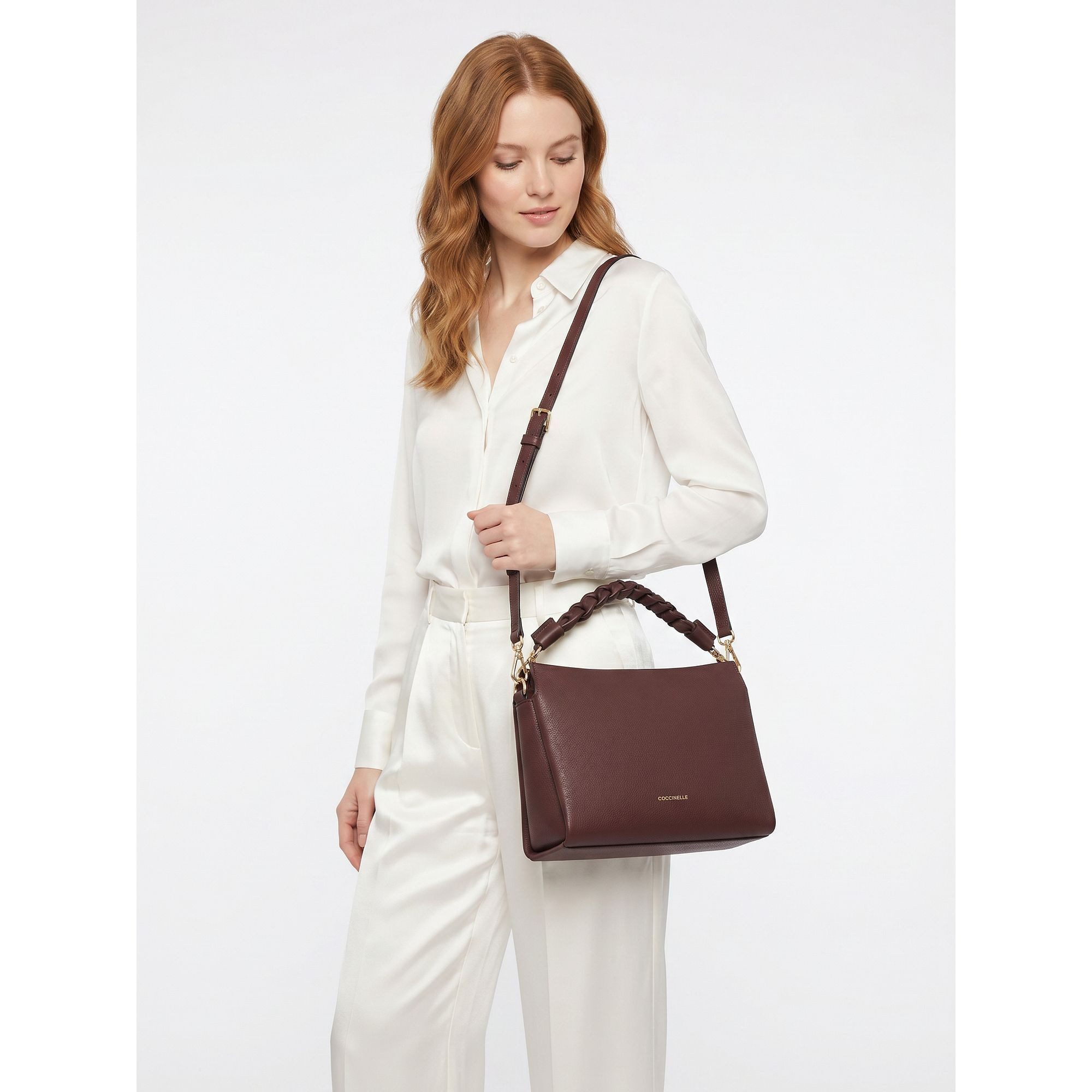 COCCINELLE Henkeltasche Boheme, Leder