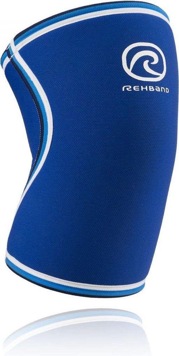 REHBAND Bandage Blue Line Kniebrace 7MM XL (1-tlg)
