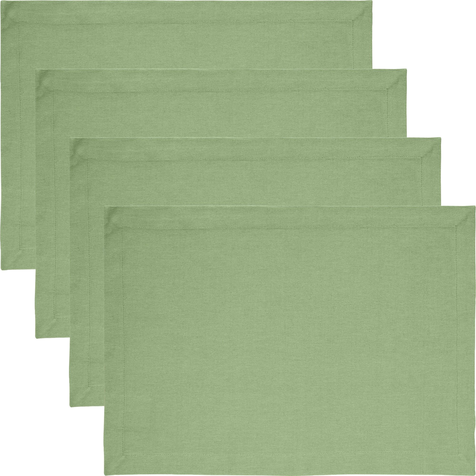 REDBEST Platzset Tischset "Tulsa" 4er-Pack, Baumwolle Uni
