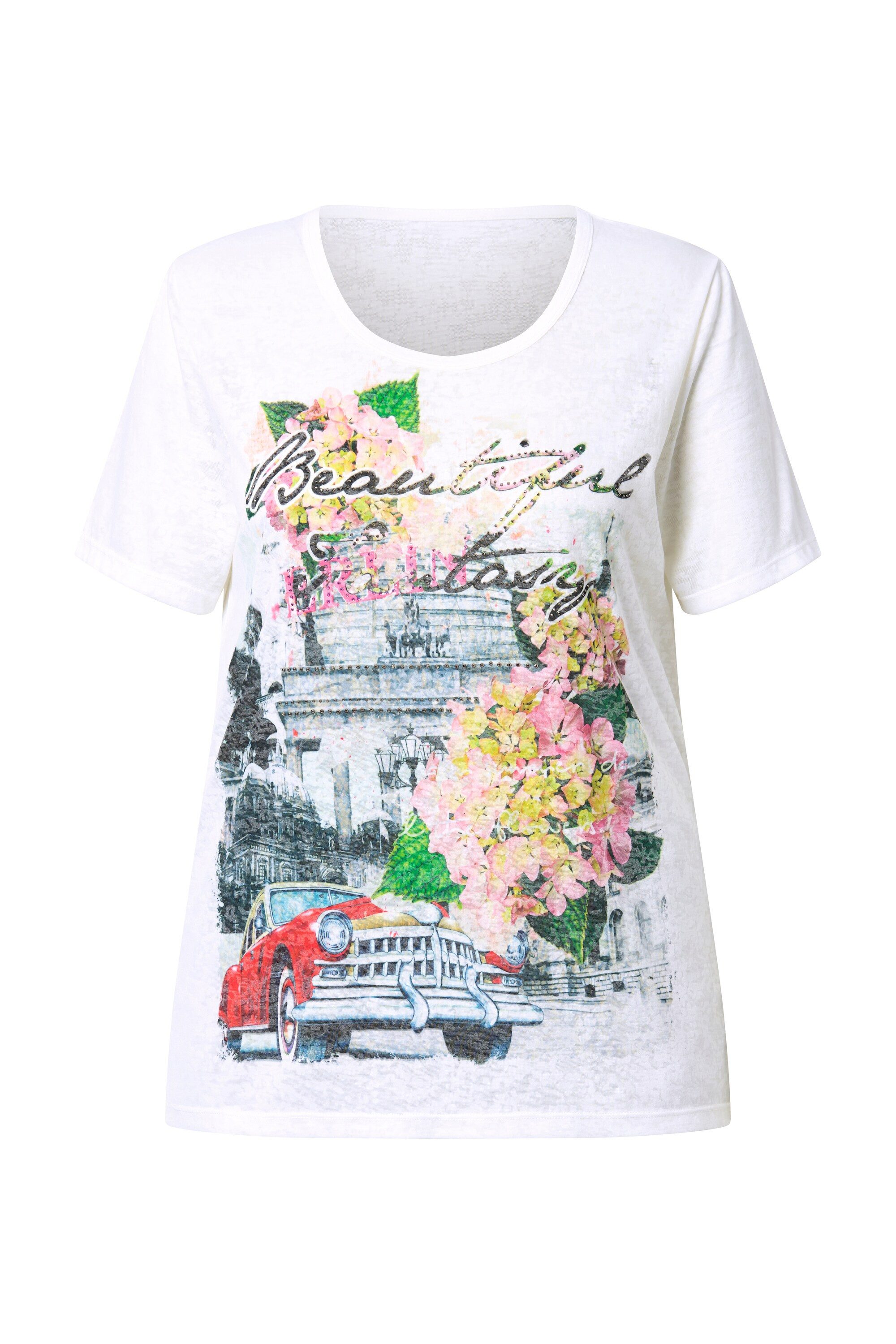 MIAMODA T-Shirt T-Shirt Komfort Fit Stadt-Motiv günstig online kaufen
