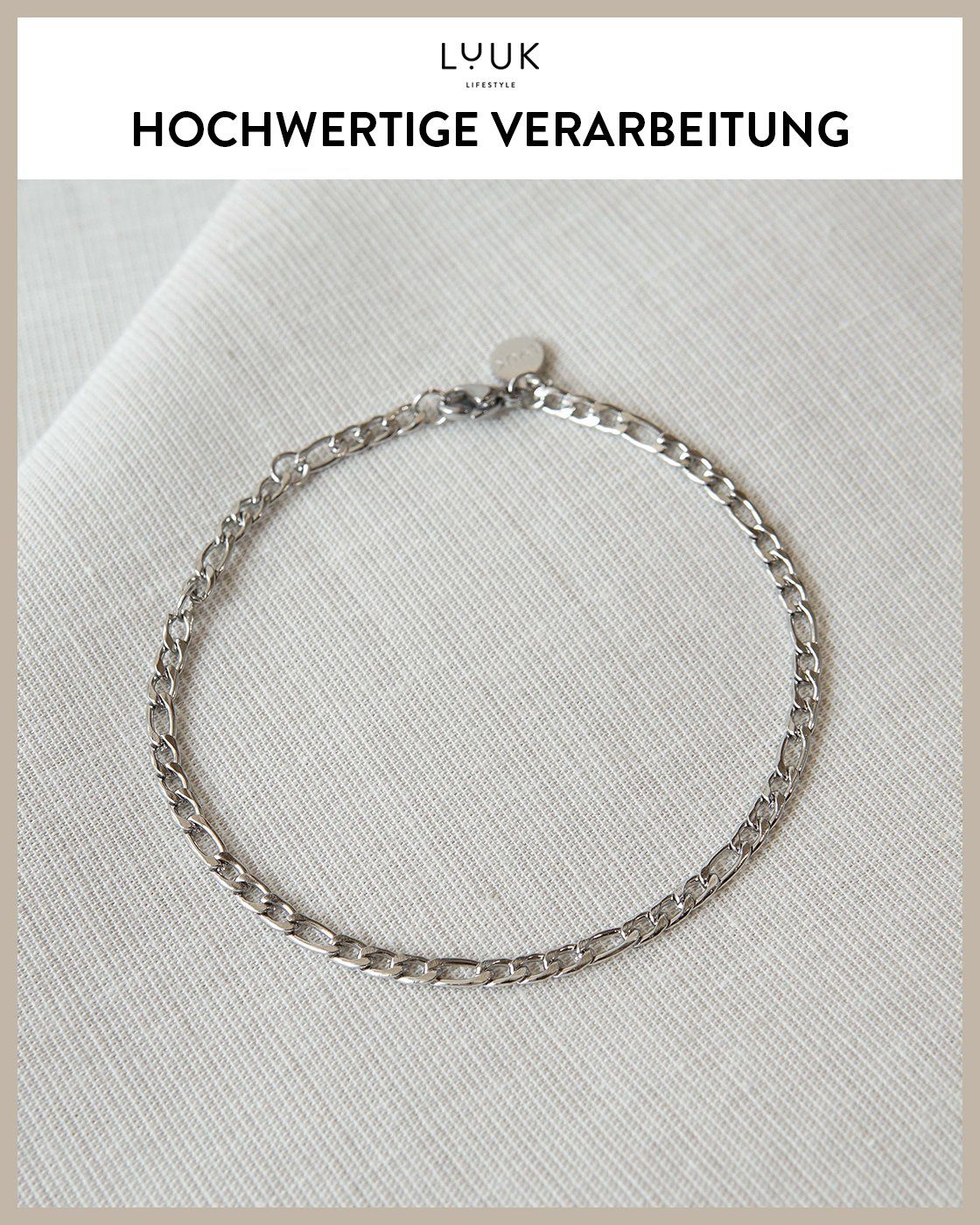 LUUK LIFESTYLE Armband Plain, mit toller Schmuckbox
