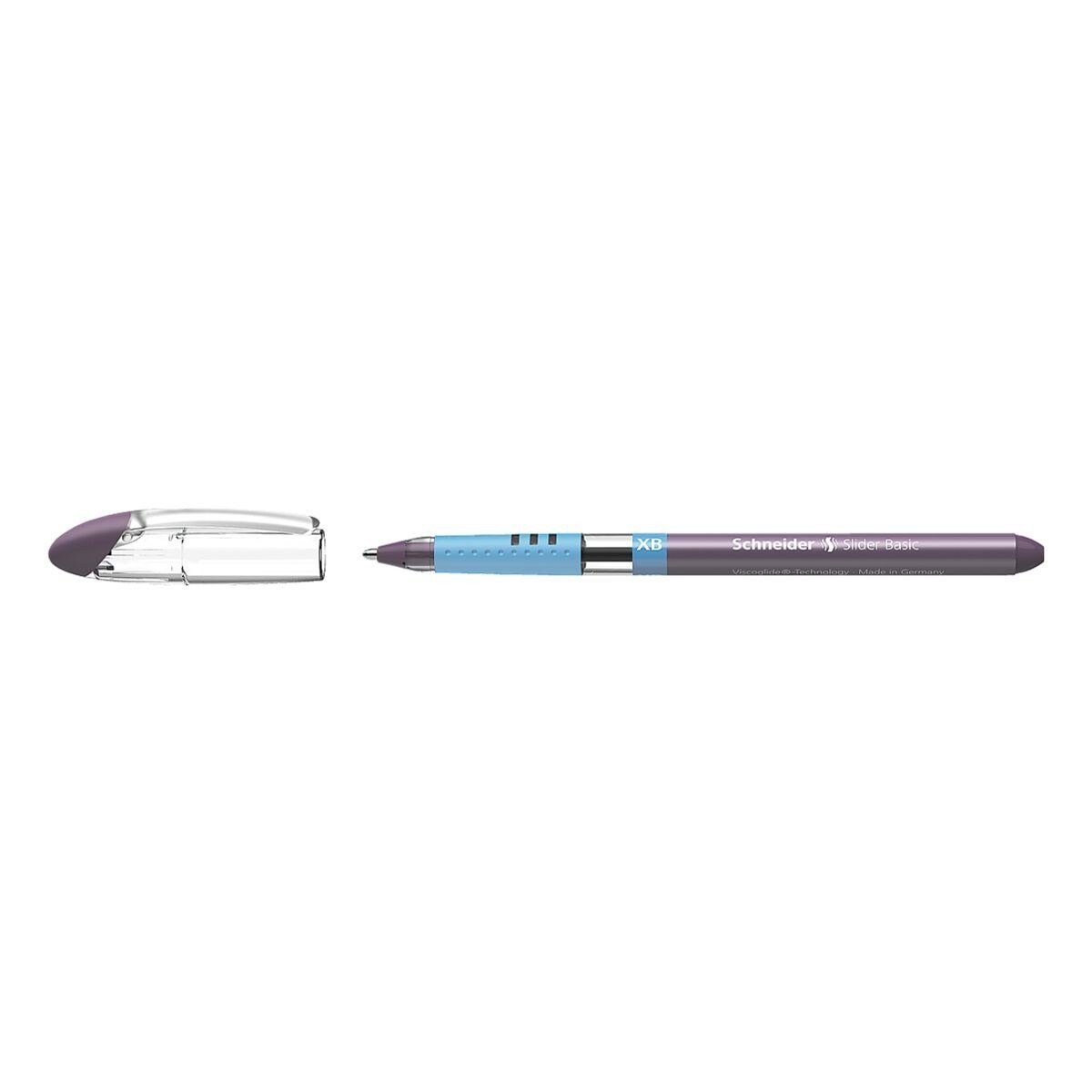 XB mit Slider Schneider violett Kappe, 0,7 1512, (XB) Strichbreite: mm Kugelschreiber