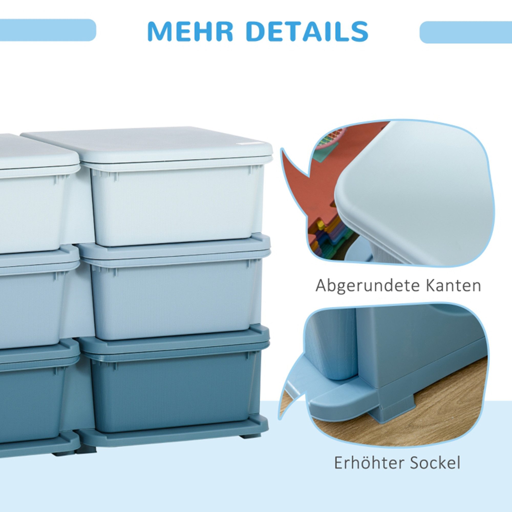 MC Star Aufbewahrungsbox Kunststoff, 6 Schubladen, günstig online kaufen
