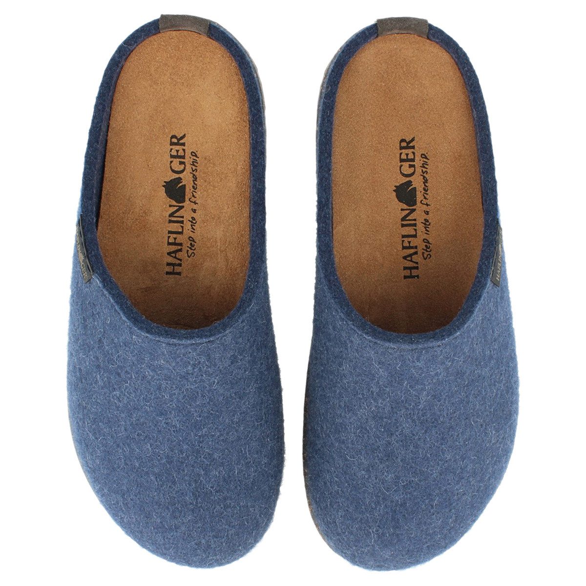 Haflinger Manhattan Clog (1-tlg) Clogs - Wechselbares Fußbett für individuellen Komfort