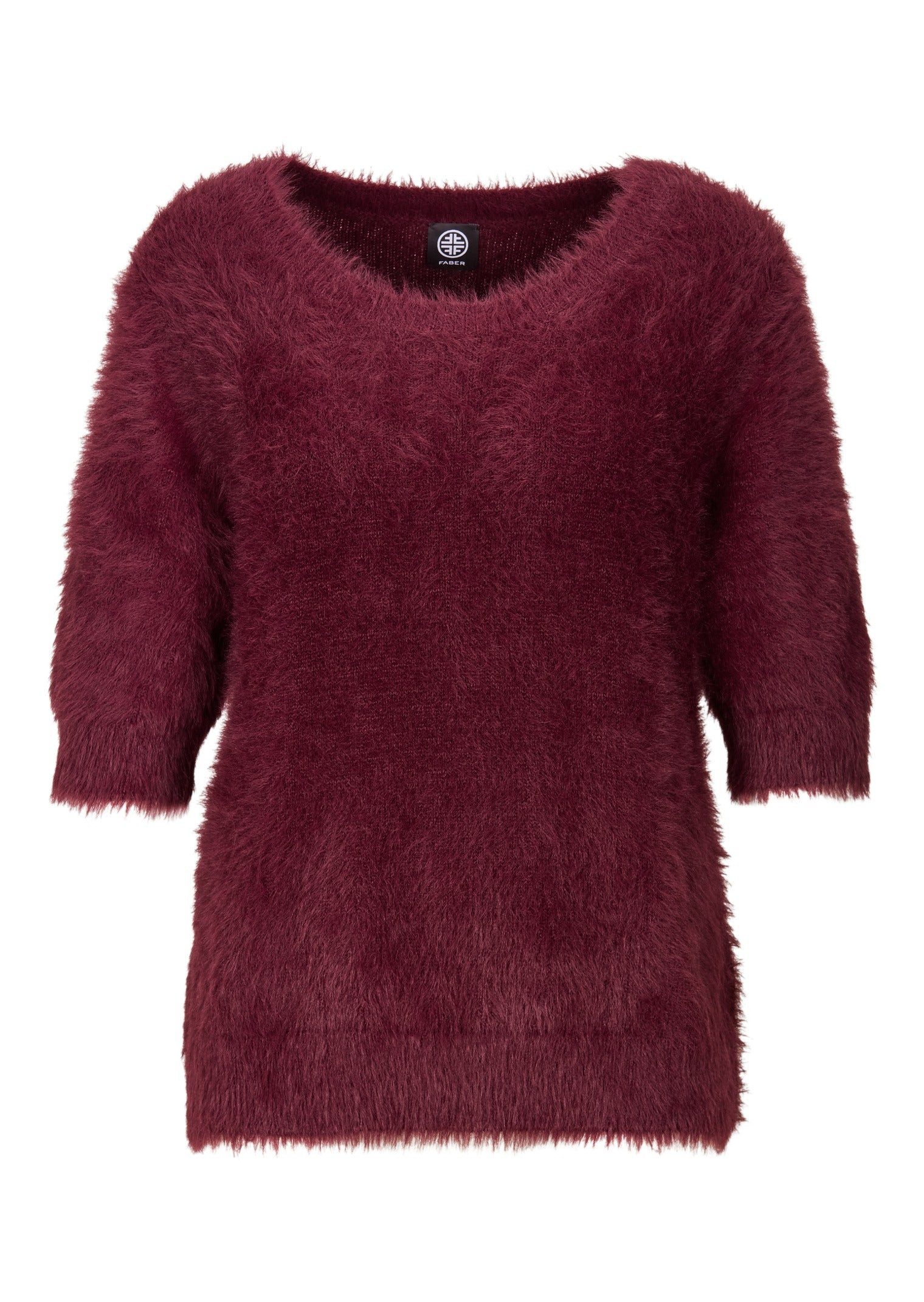 Faber Kurzarmpullover Damenshirt MIDNIGHT GARDEN