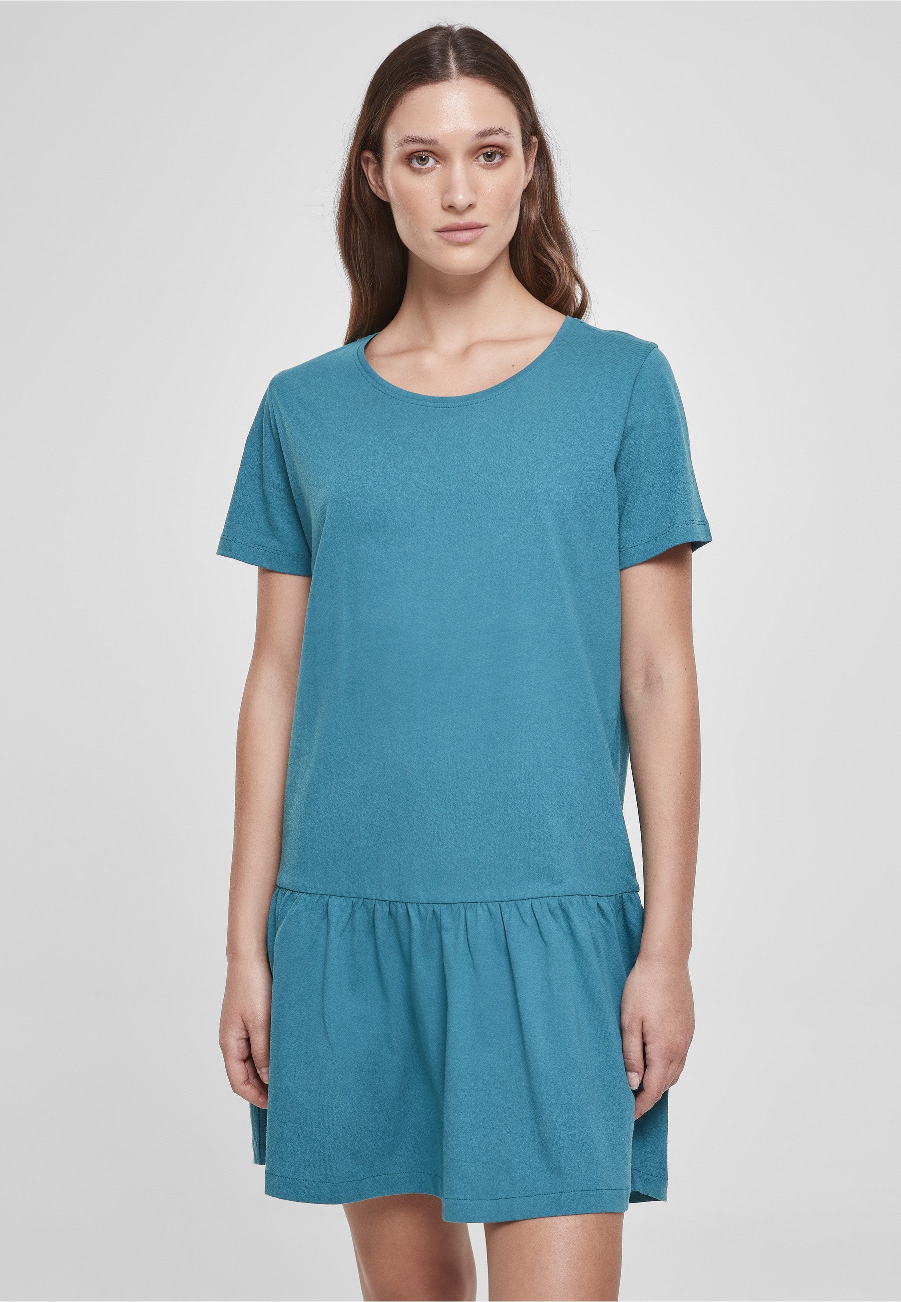 URBAN CLASSICS A-Linien-Kleid Urban Classics Damen Ladies Valance Tee Dress (1-tlg) – Bild 5 von 5