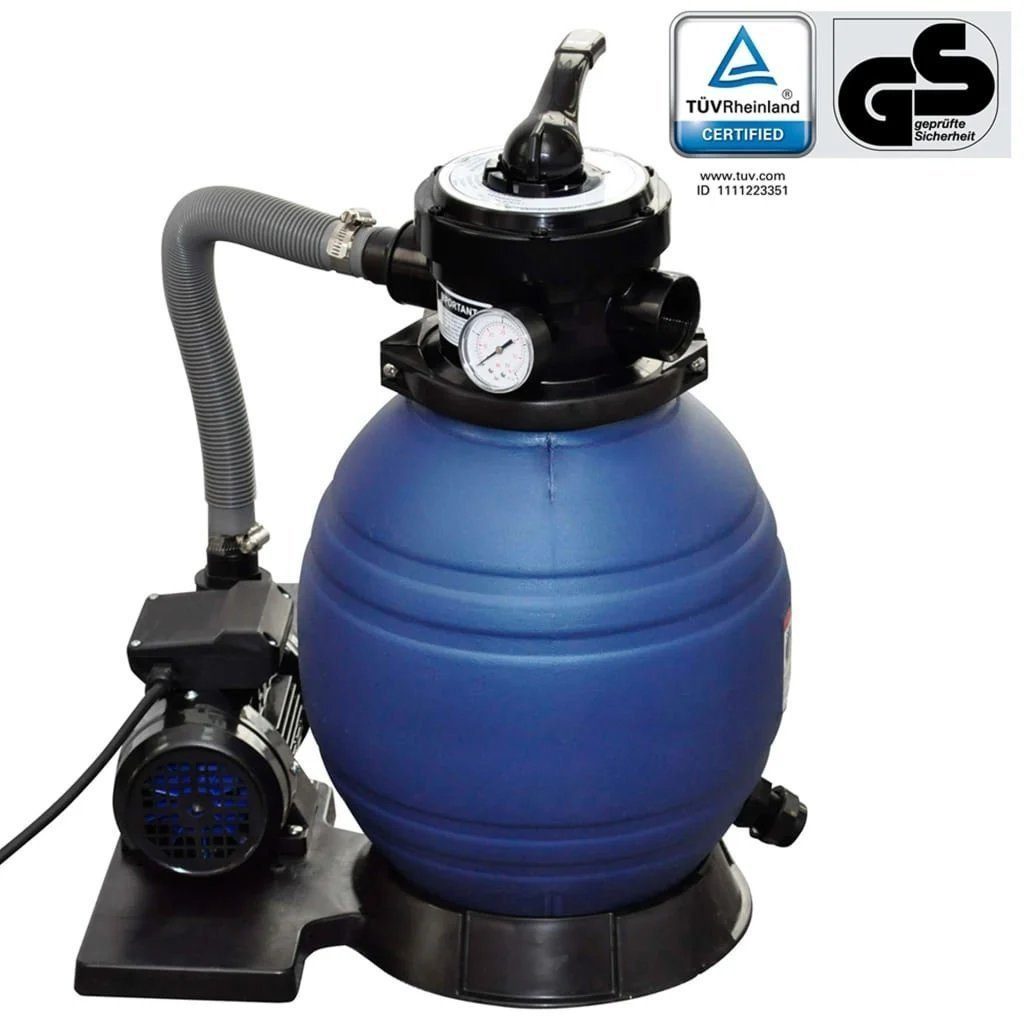 DOTMALL Sandfilteranlage Sandfilterpumpe Poolfilter Wasser Filteranlage günstig online kaufen