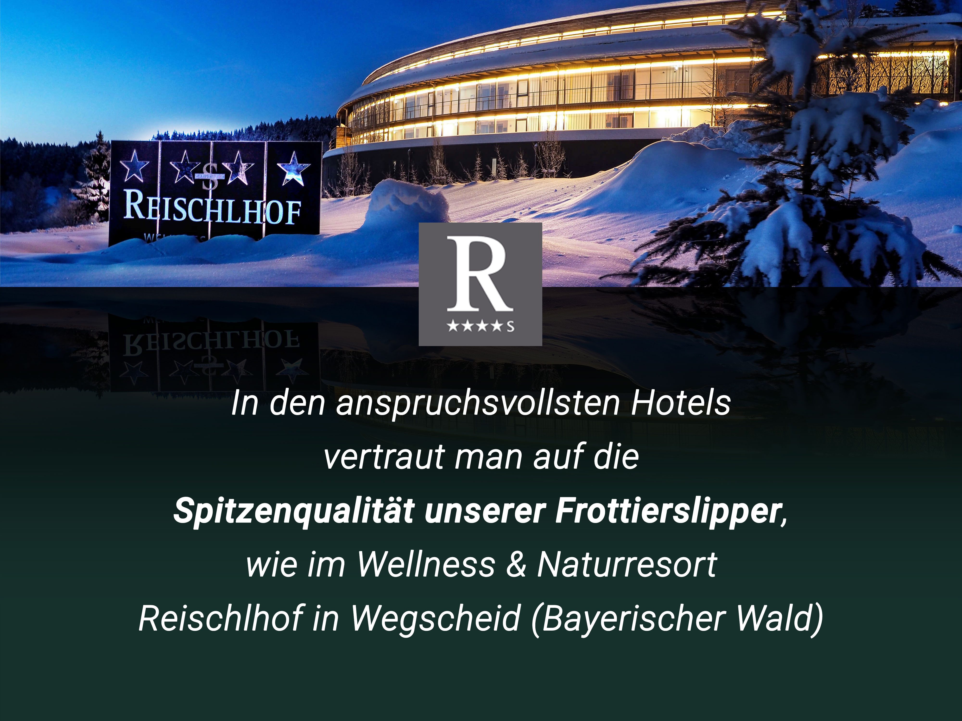 ZOLLNER Pantoffel (10-tlg) 100% Polyester, vom Hotelwäschespezialisten